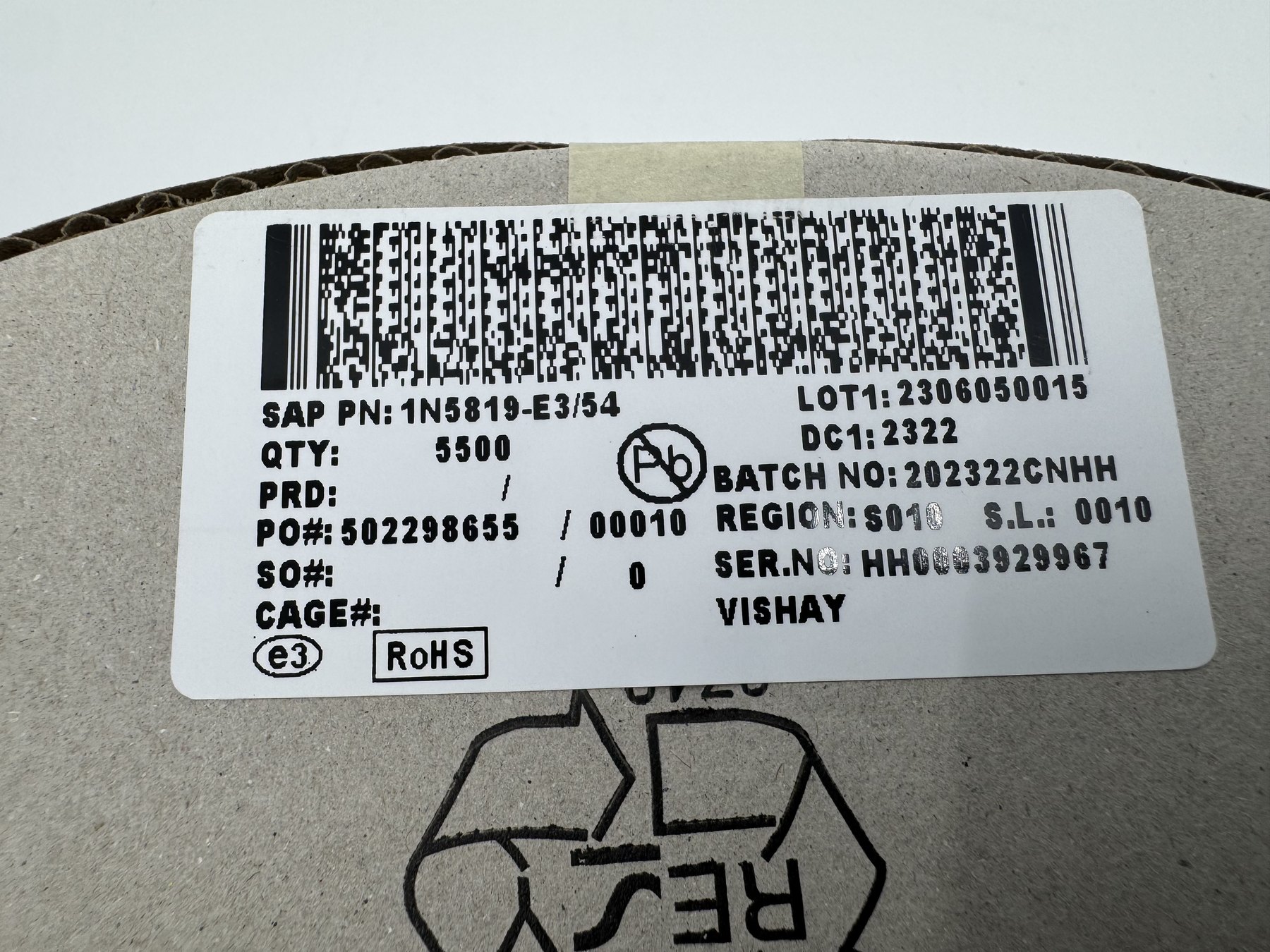 1N5819-E354 product photo 1