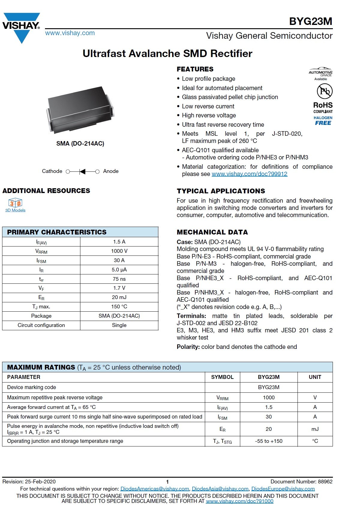 BYG23M-M3/TR product photo 5
