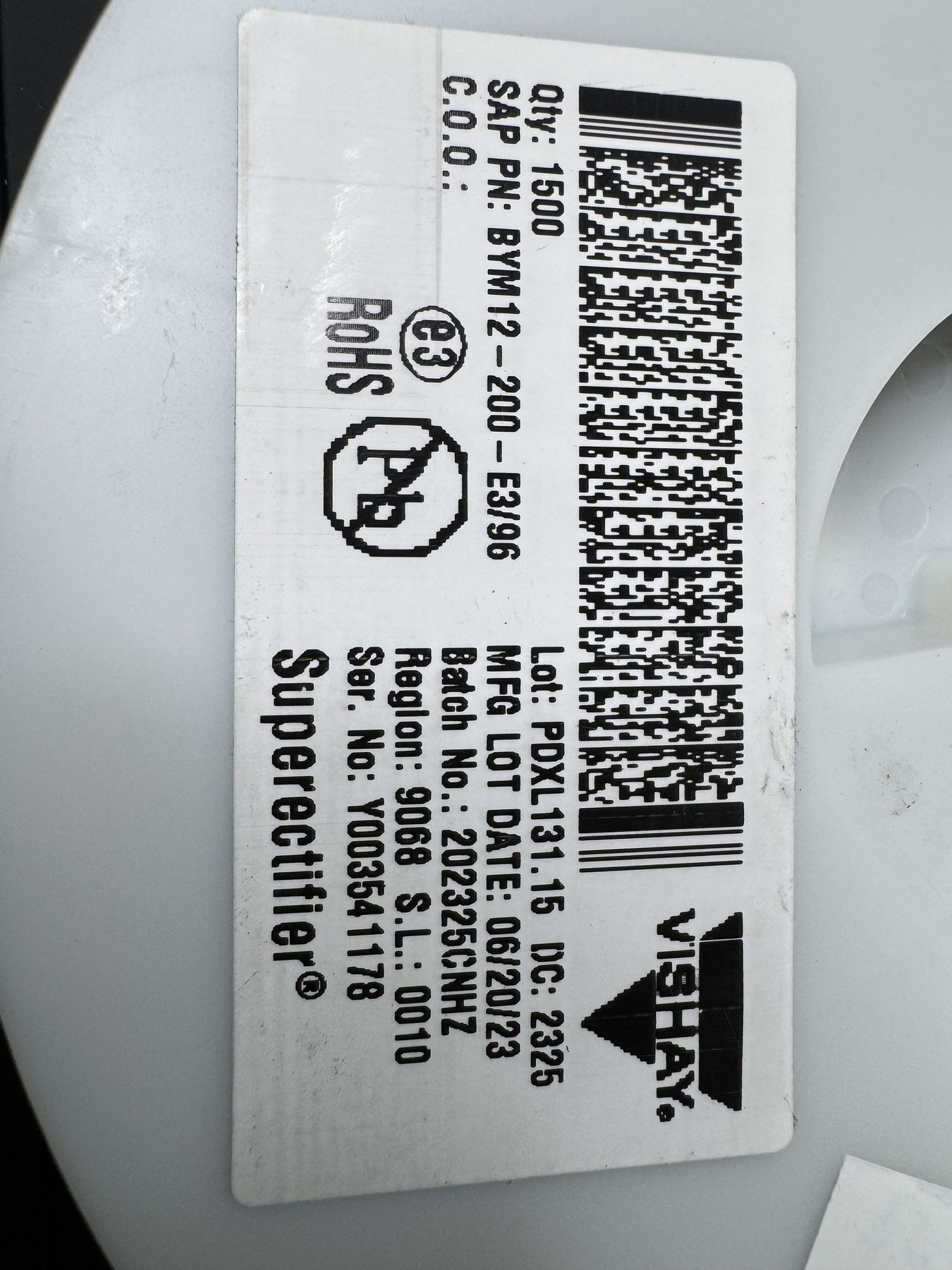 BYM12-200-E3/96 product photo 3