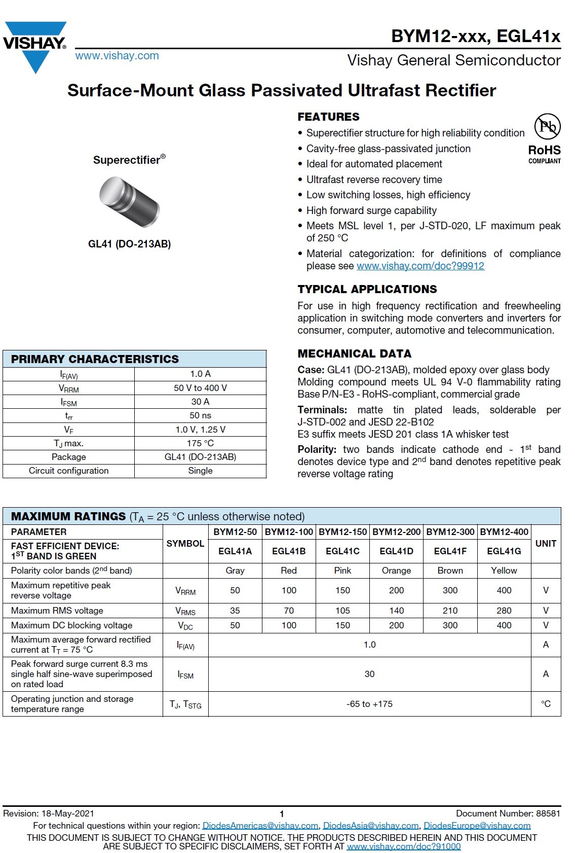 BYM12-200-E3/96 product photo 6