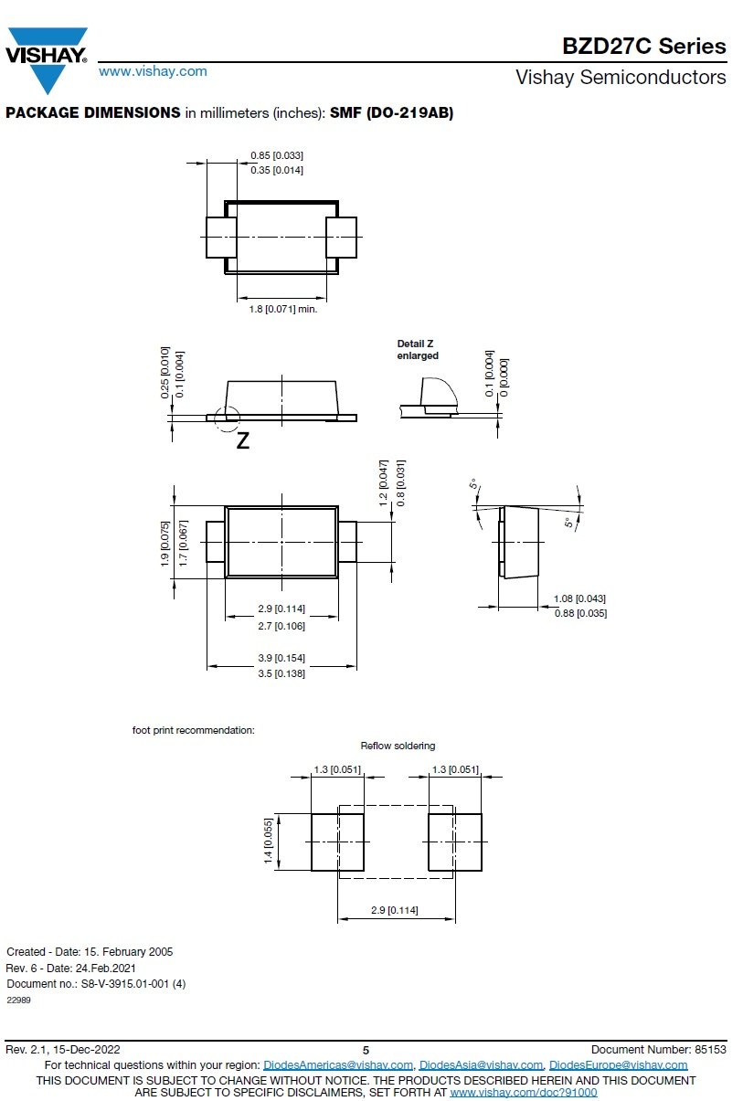BZD27C15P-HE3-08 product photo 6