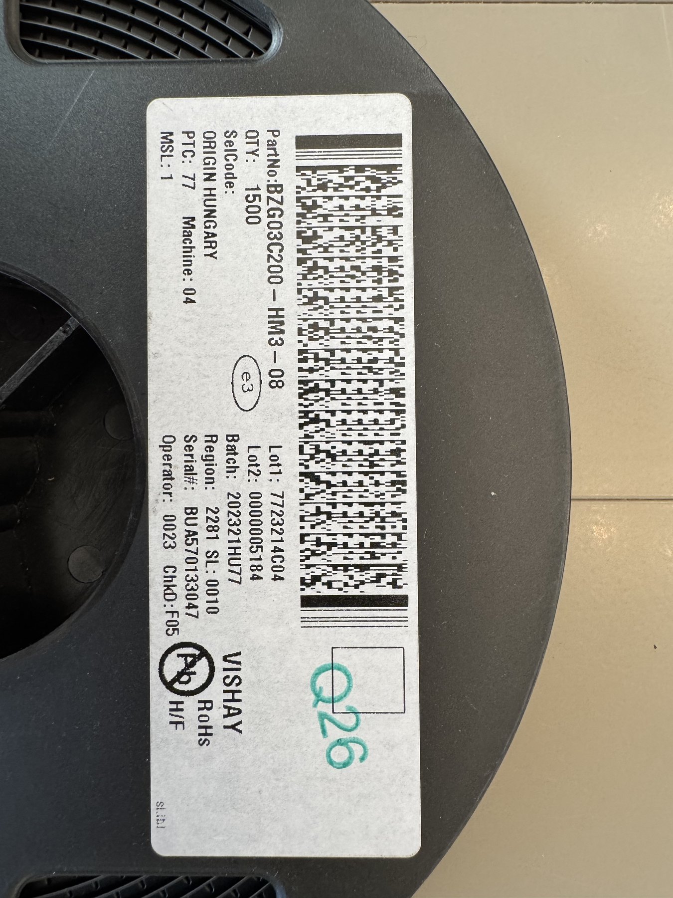 BZG03C200-HM3-08 product photo 2