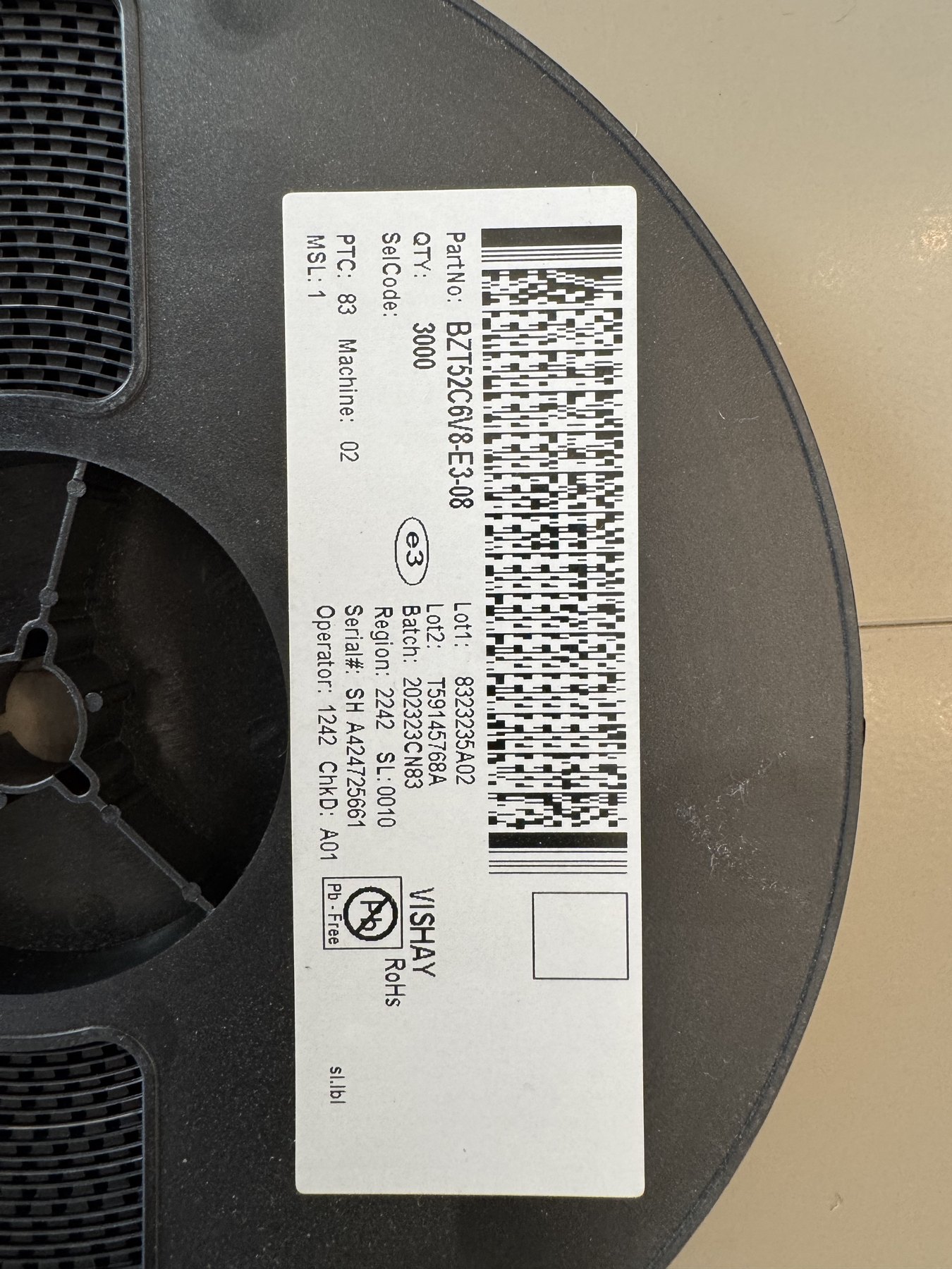 BZT52C6V8-E3-08 product photo 10