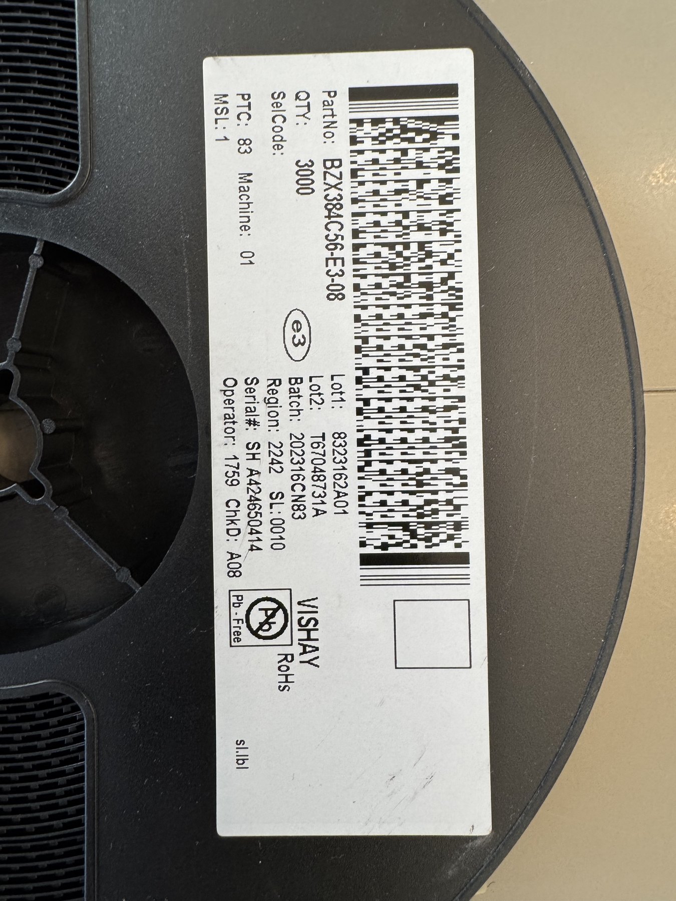 BZX384C56-E3-08 product photo 2