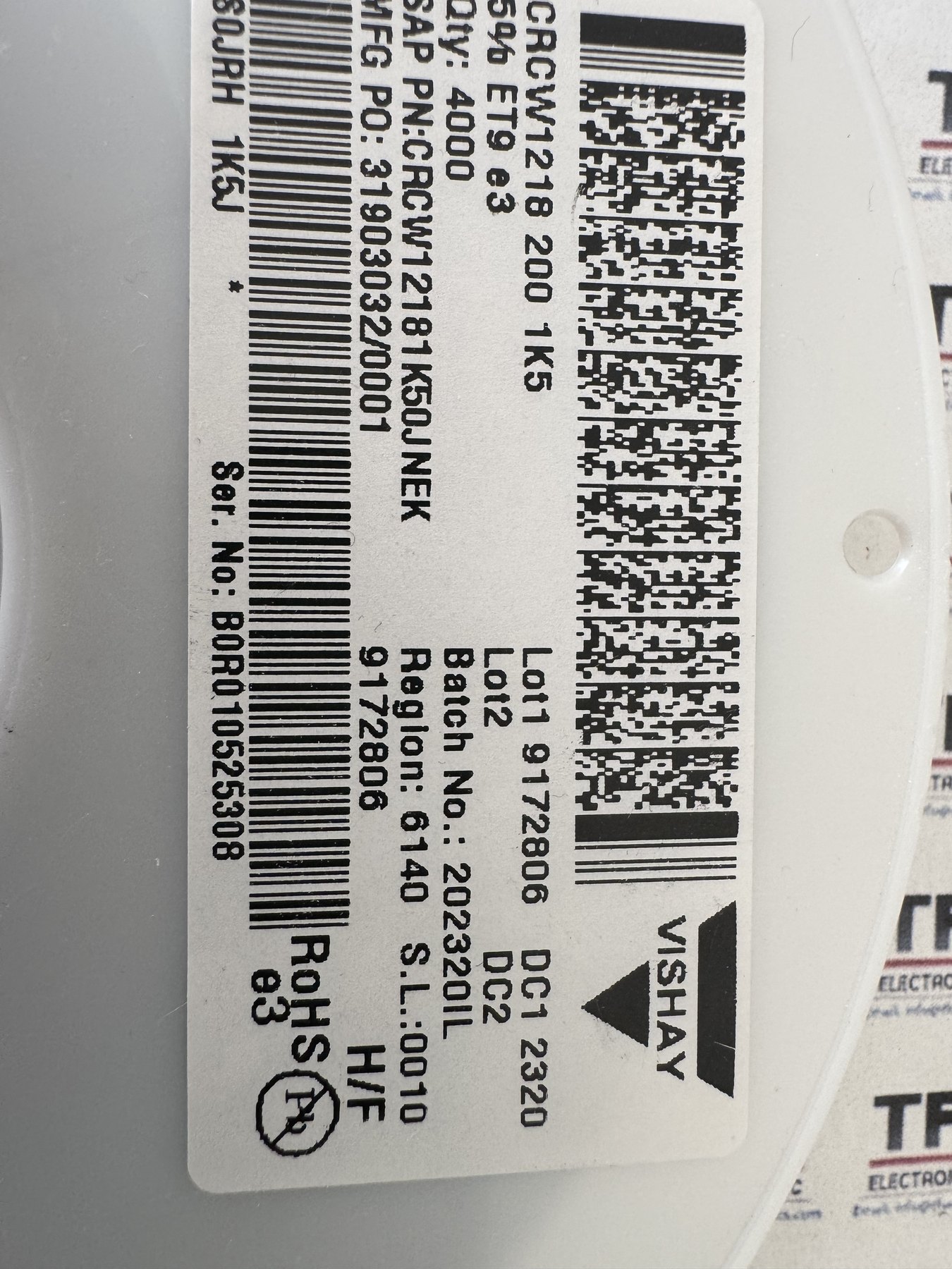 CRCW12181K50JNEK product photo 5