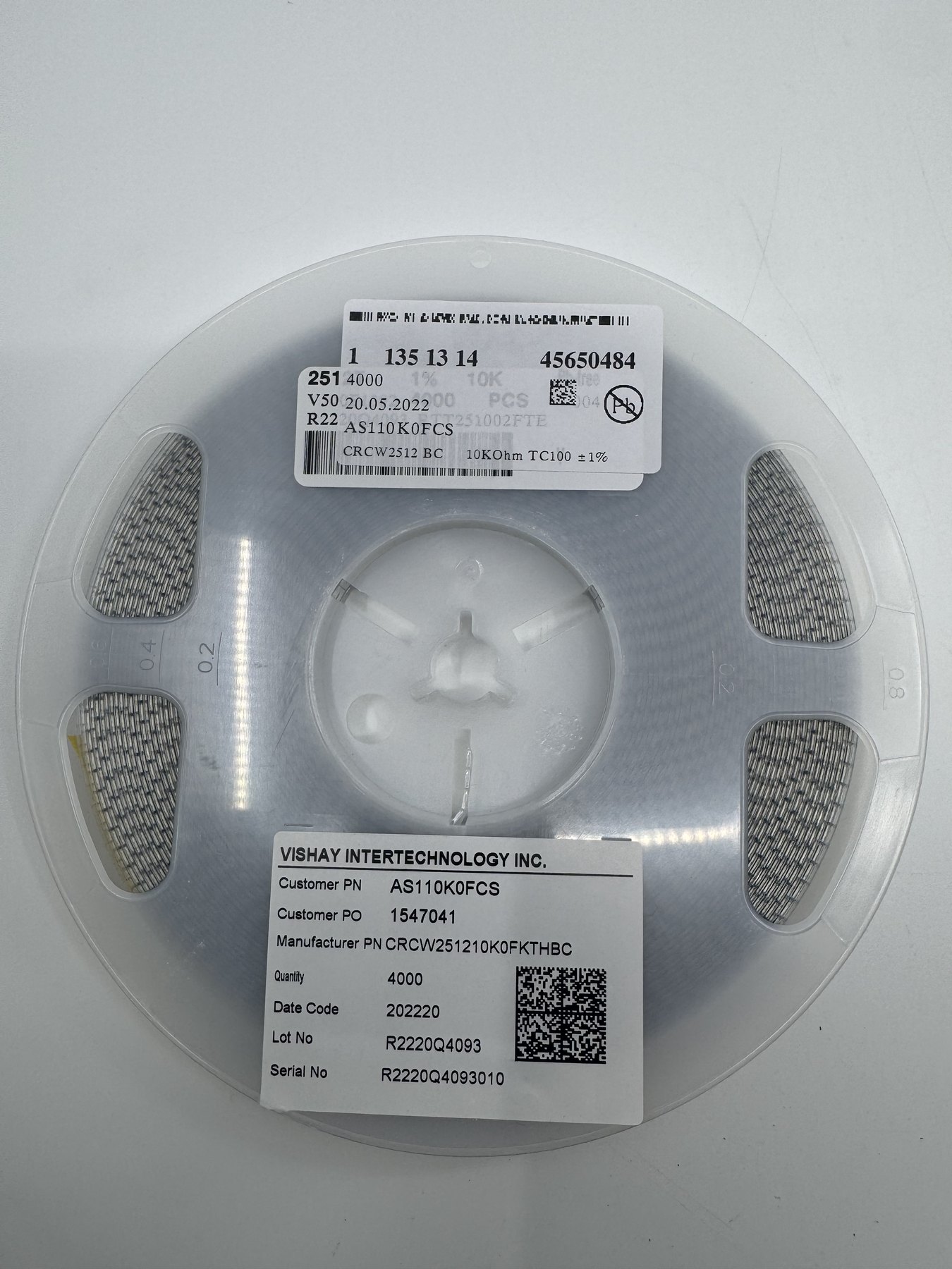 CRCW251210K0FKTHBC product photo 1