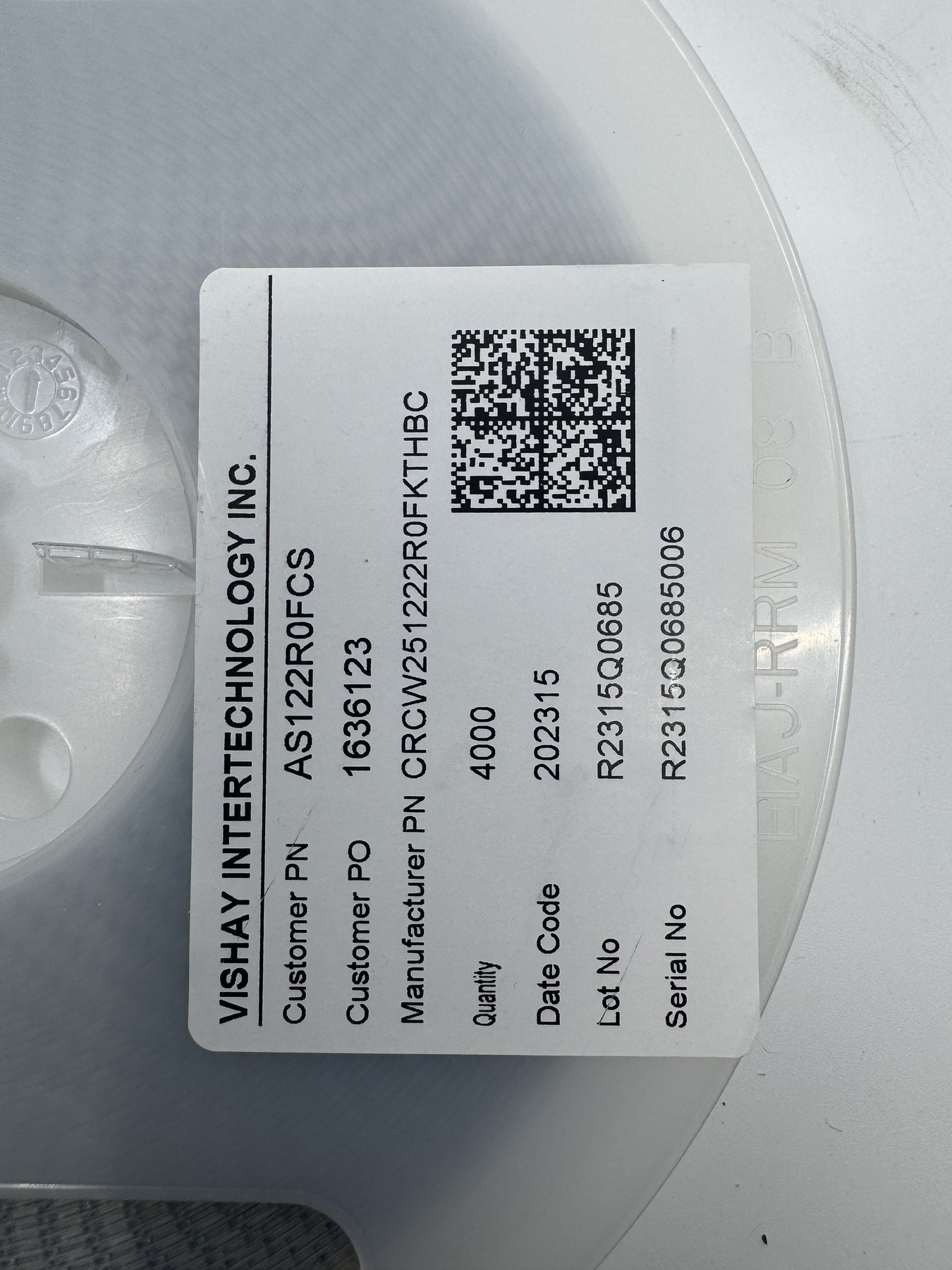 CRCW251222R0FKTHBC product photo 2