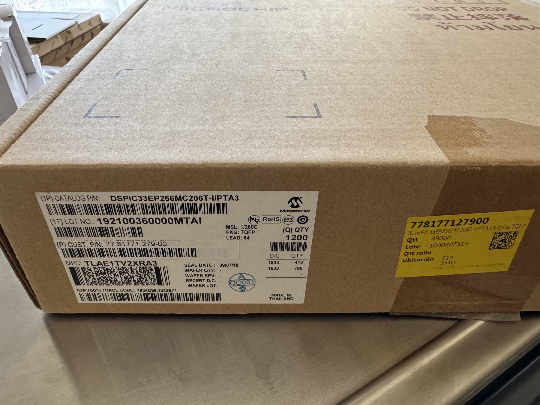DSPIC33EP256MC206T-I/PT product photo 4
