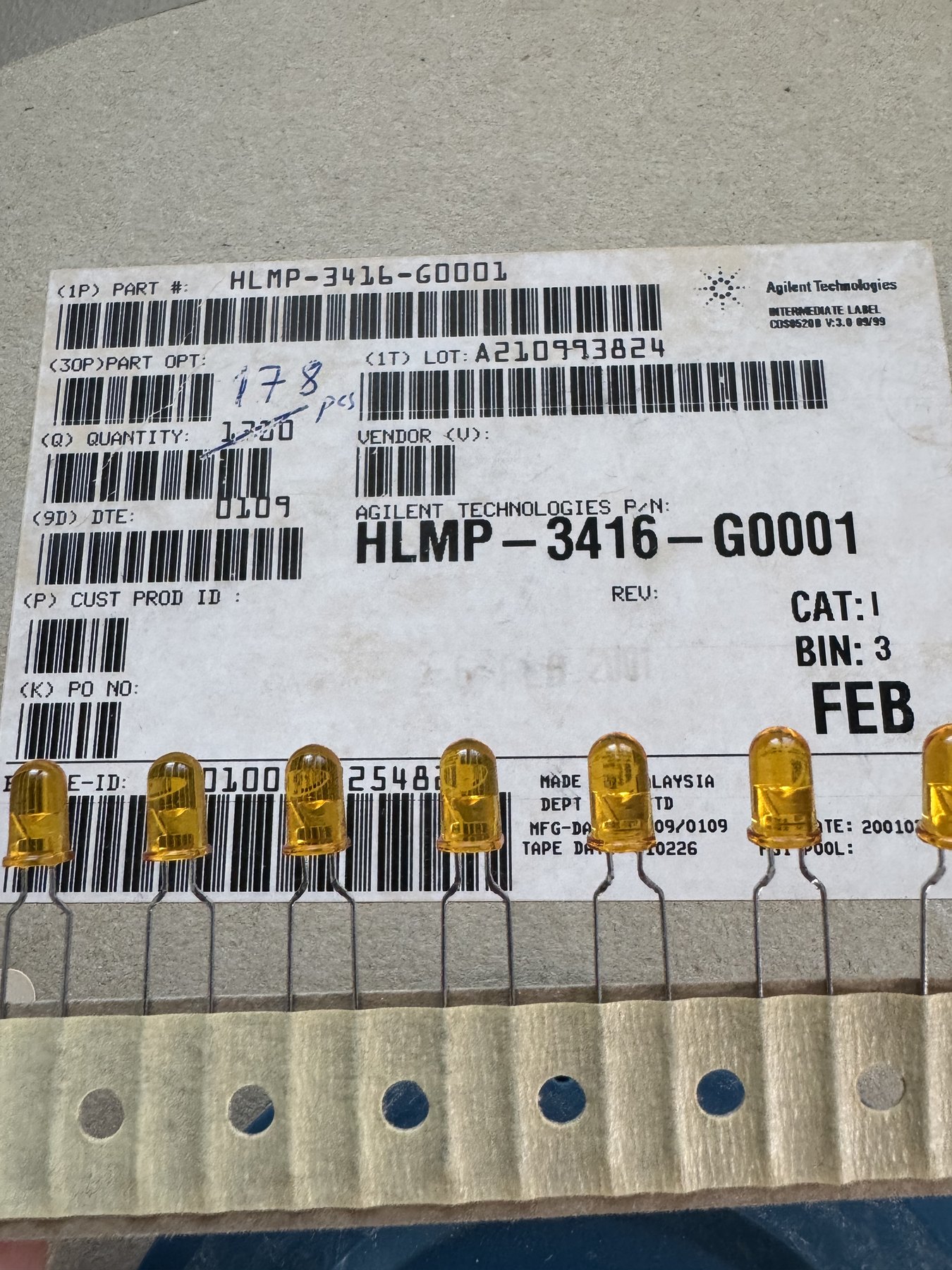 LED 5MM RADIAL DIFUSED product photo 13