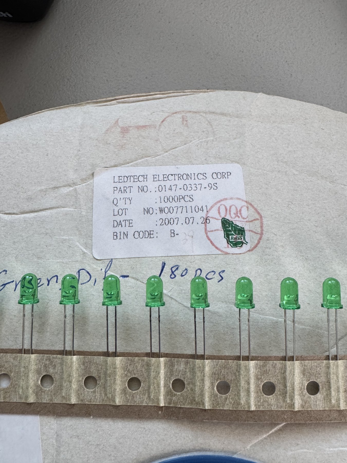 LED 5MM RADIAL DIFUSED product photo 8
