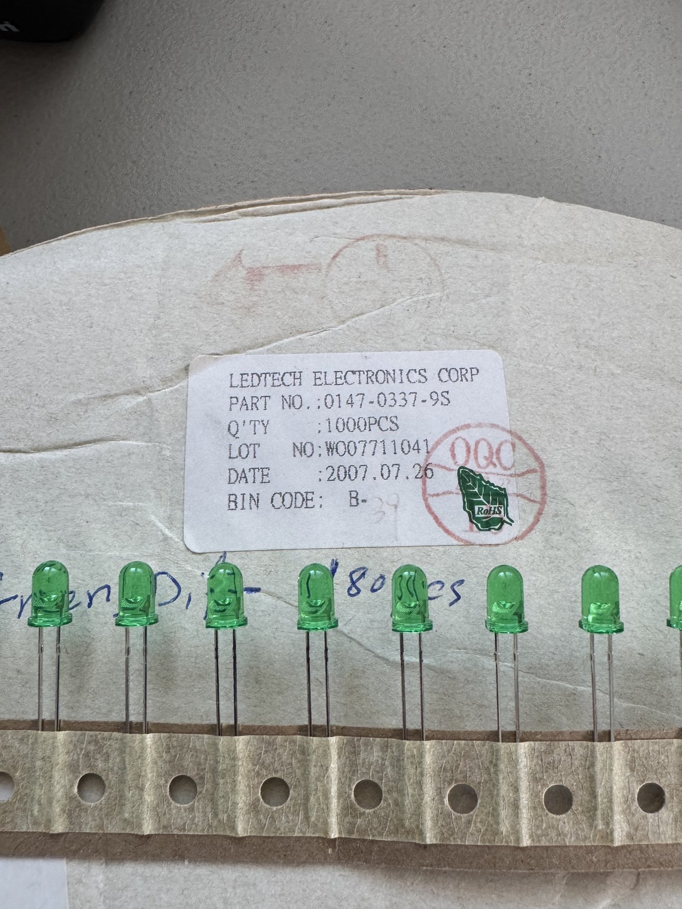 LED 5MM RADIAL DIFUSED product photo 9