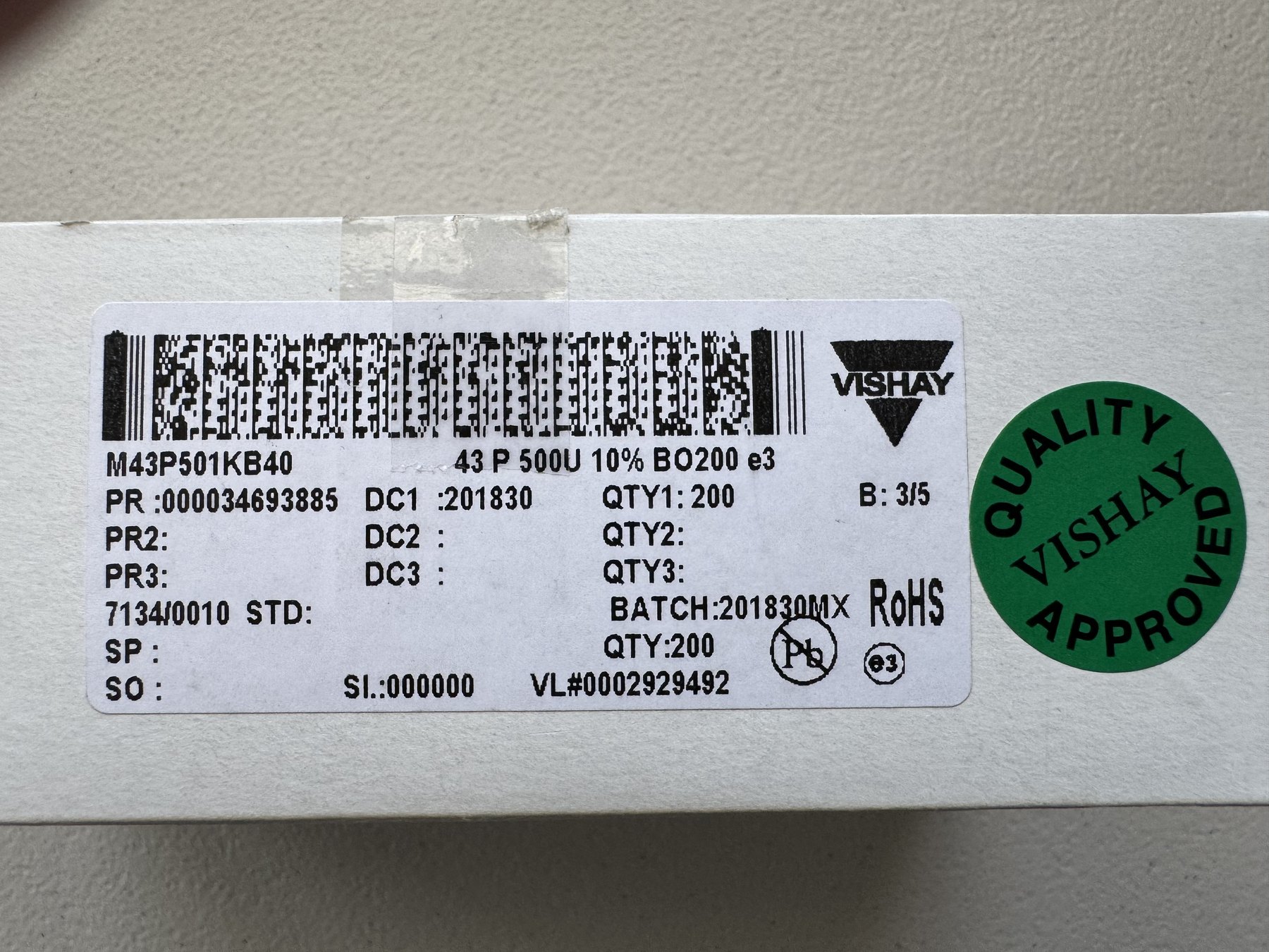 M43P501KB40 product photo 1
