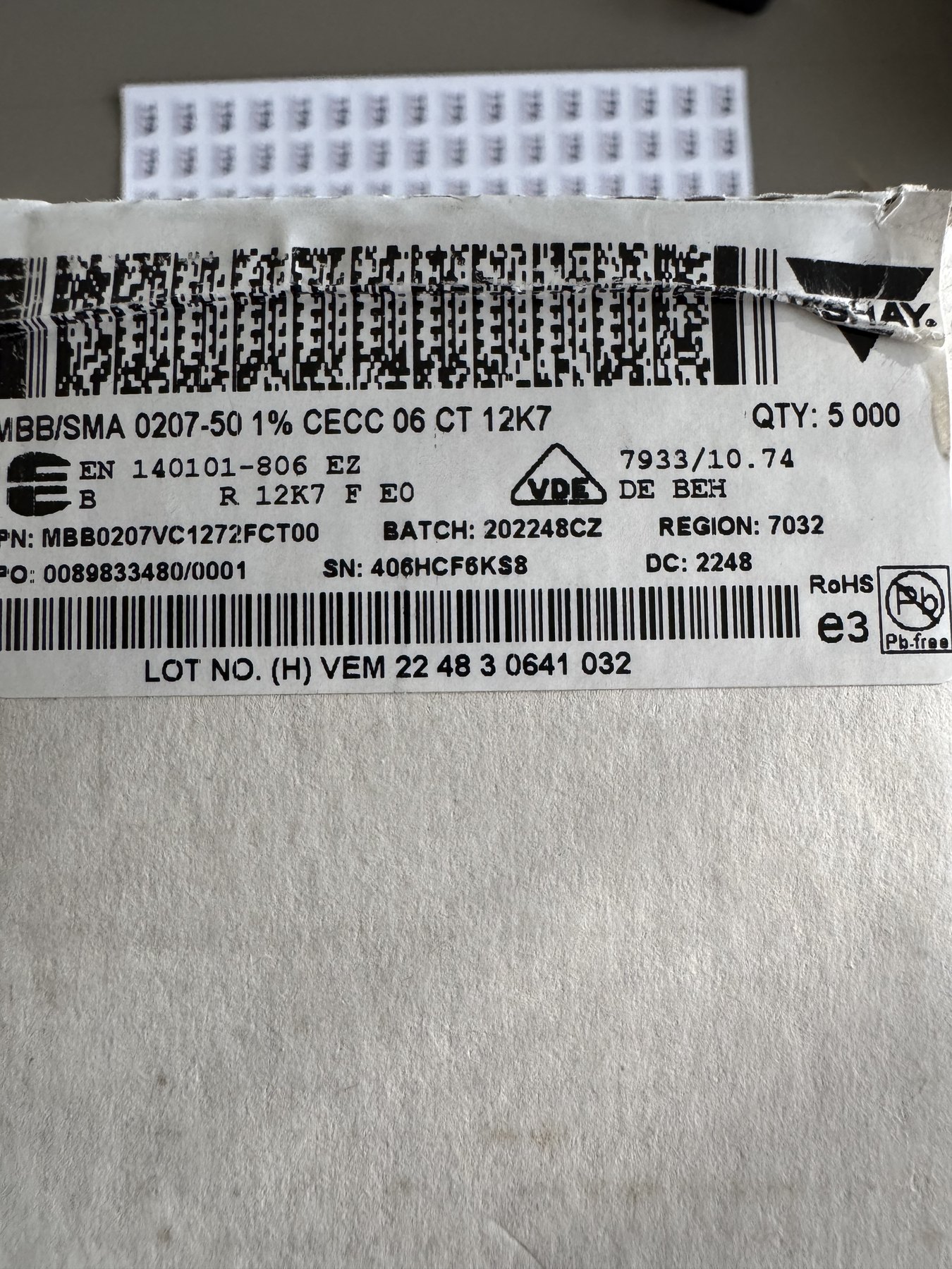 MBB0207VC1272FCT00 product photo 1