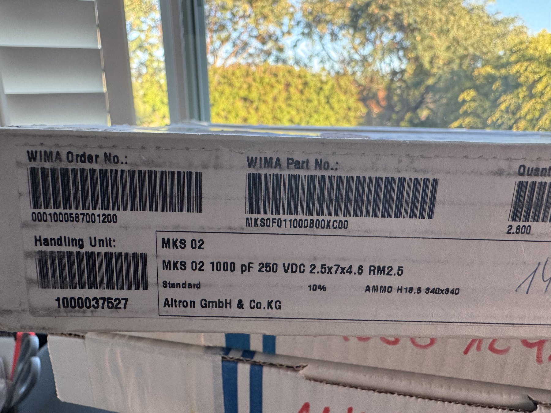 MKS02 0.22µF 63V ±10% 3x7.5x7.2 product photo 11