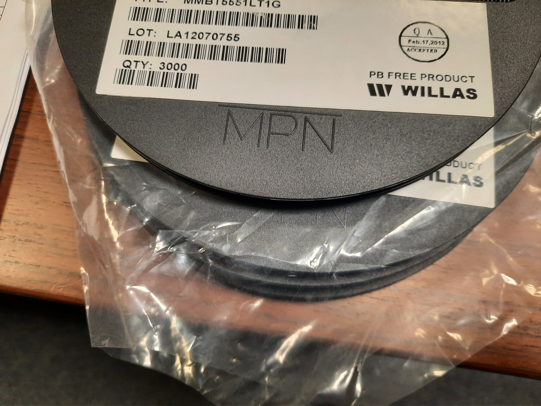 MMBT5551LT1G product photo 8