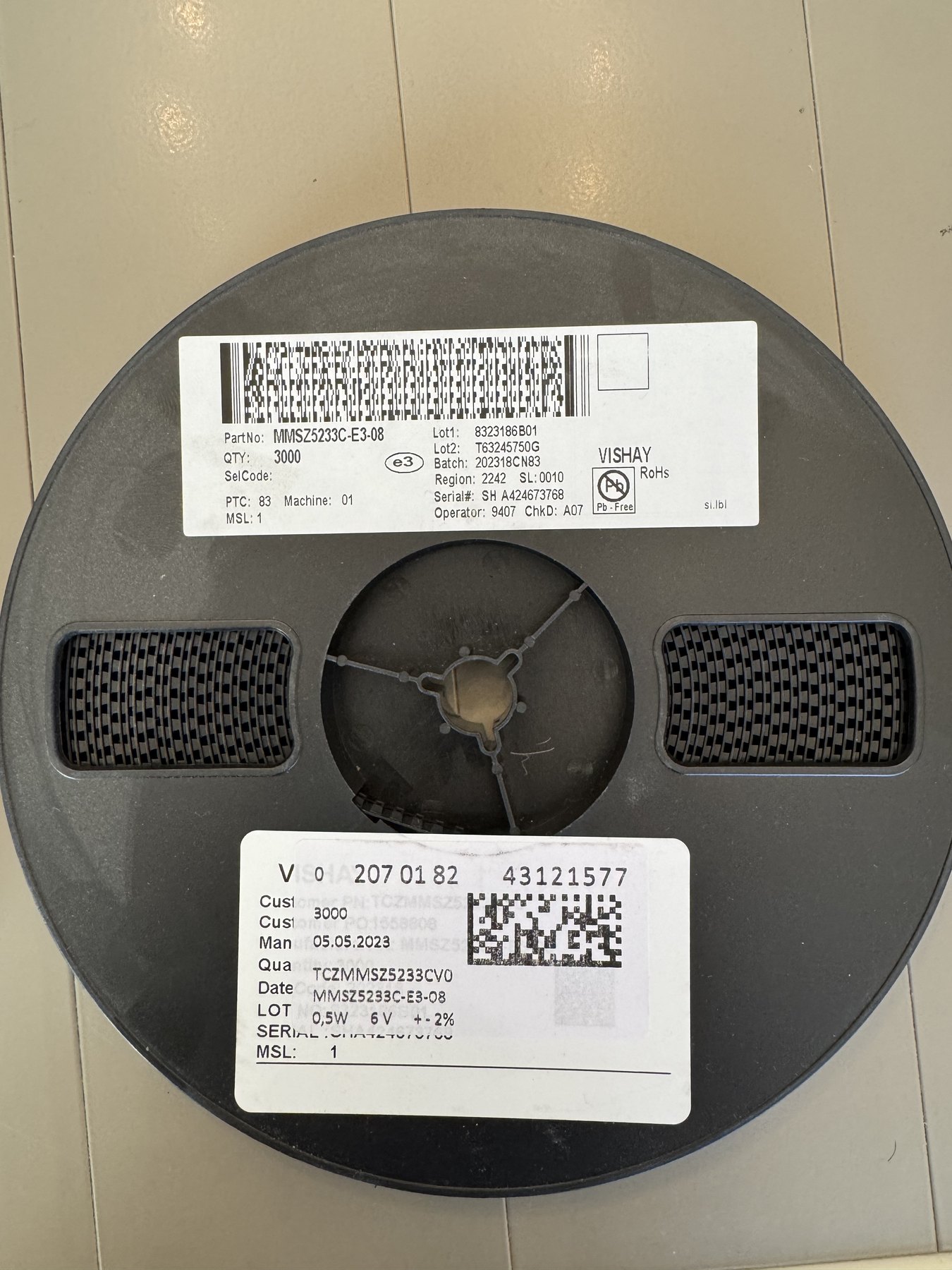 MMSZ5233C-E3-08 product photo 1