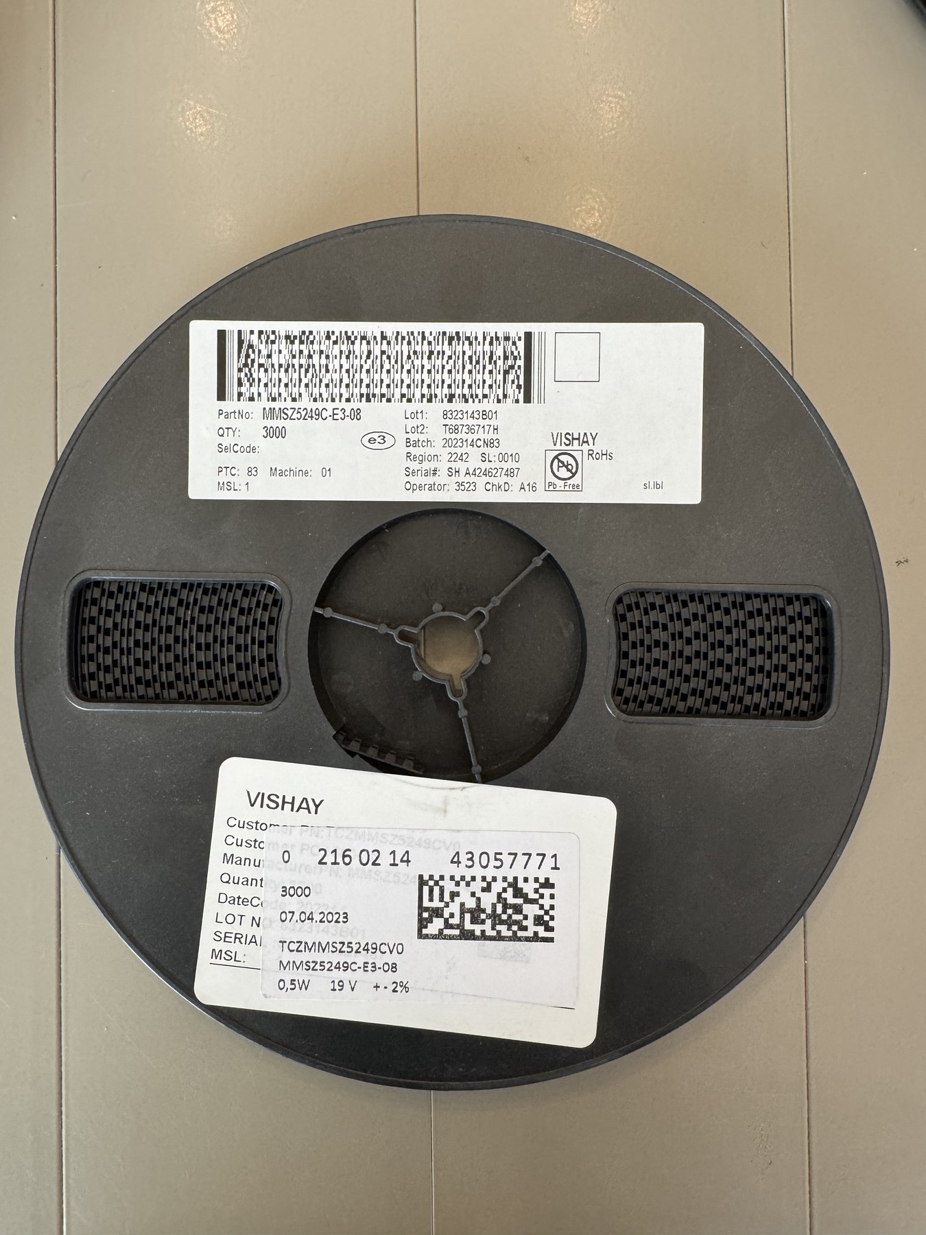 MMSZ5249C-E3-08 product photo 1
