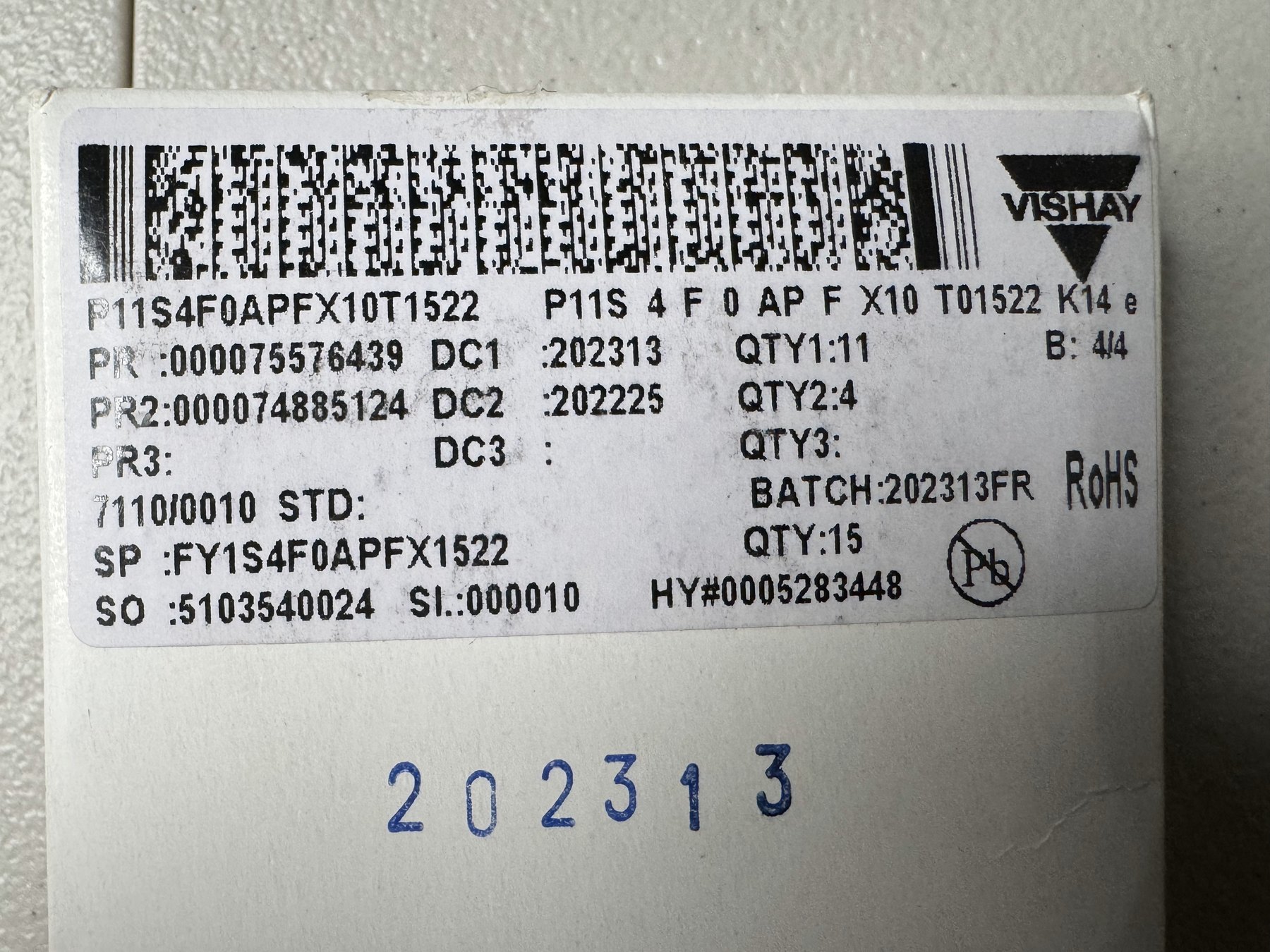 P11S4F0APFX10T1522 product photo 14