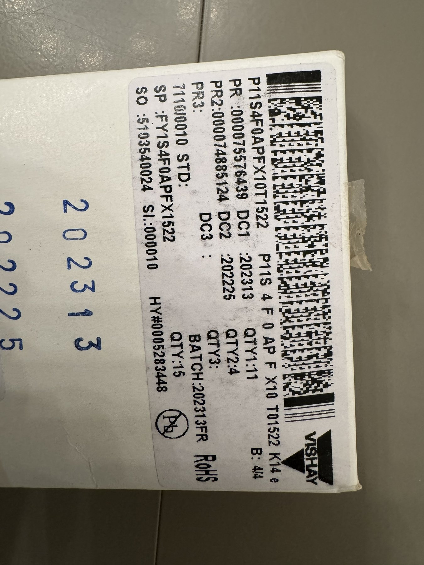 P11S4F0APFX10T1522 product photo 2