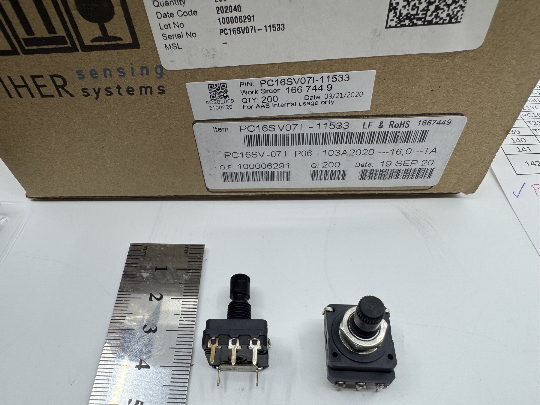 PC16SV-07I P06-103A2020 product photo 3