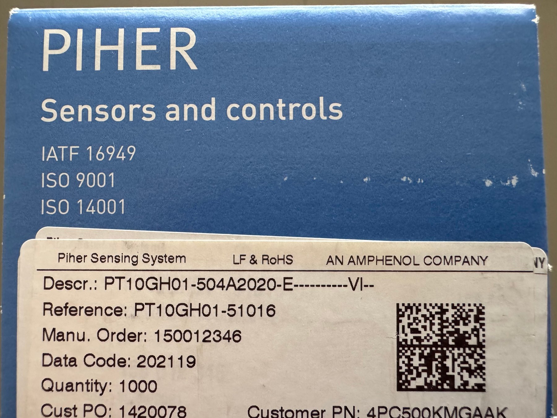 PT10GH01-504A2020-E product photo 1