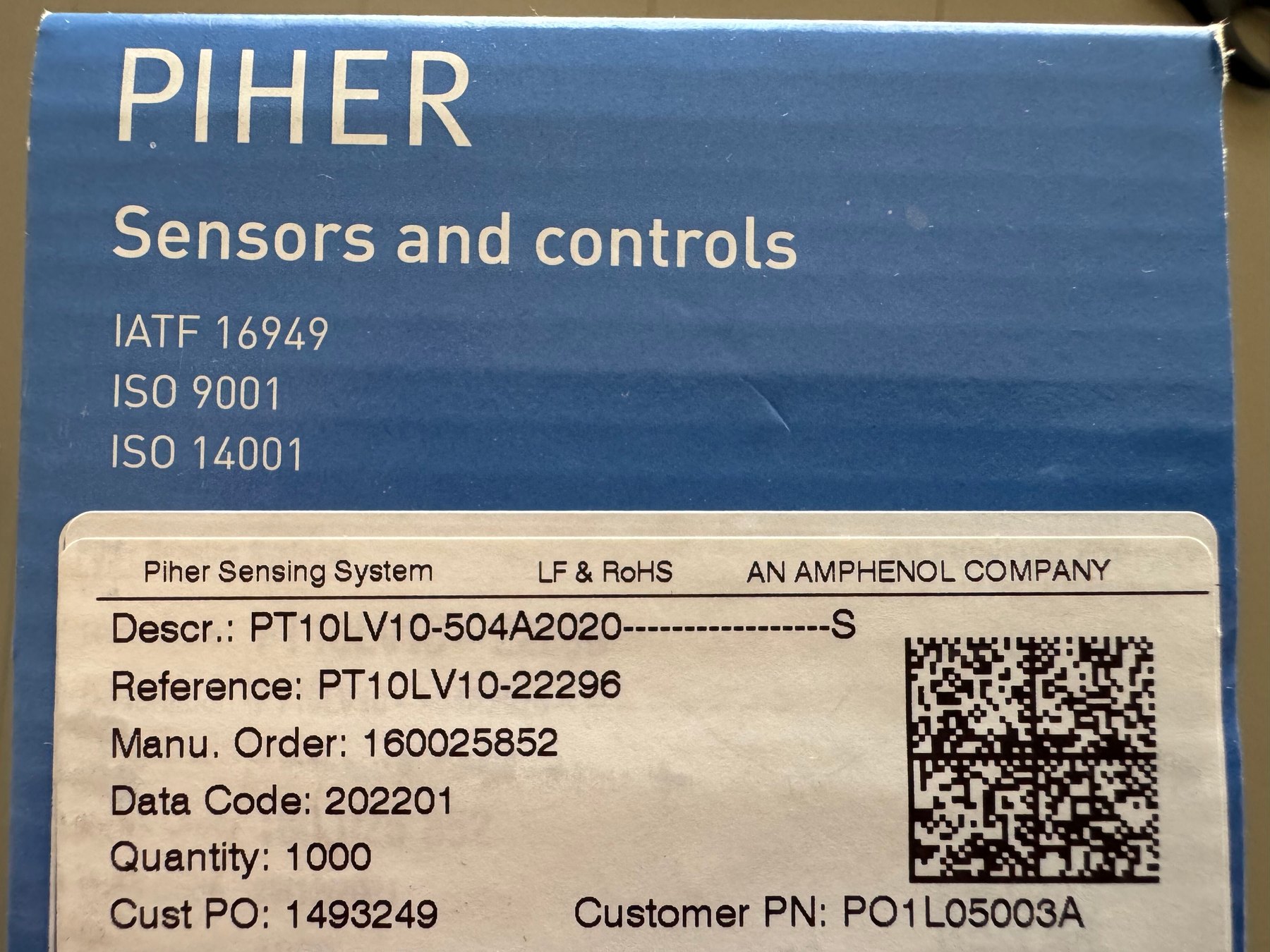 PT10LV10-504A2020 product photo 2
