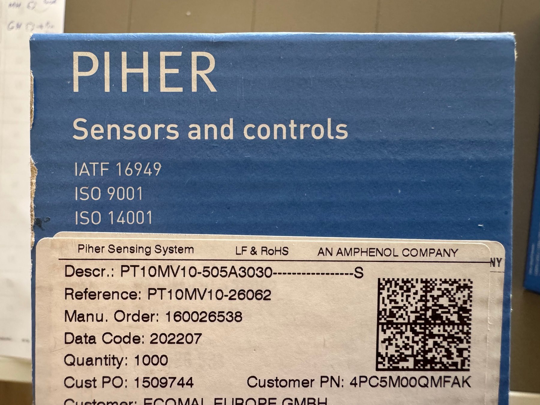 PT10MV10-505A3030 product photo 1