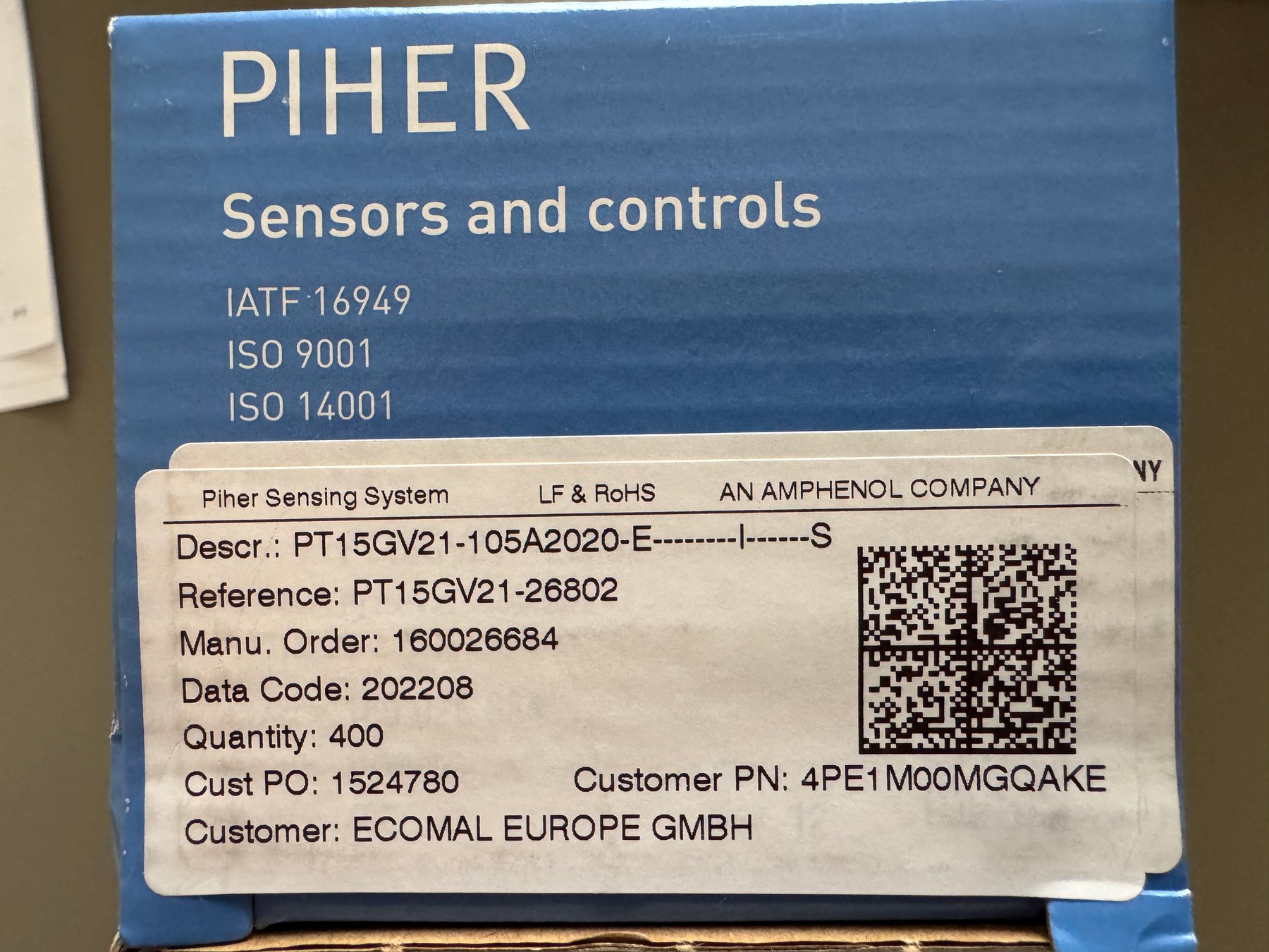 PT15GV21-105A2020-E product photo 2