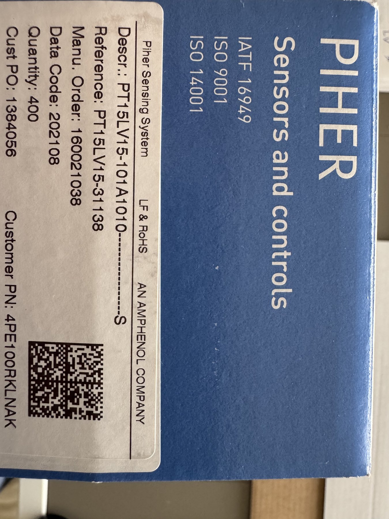 PT15LV15-101A1010 product photo 2