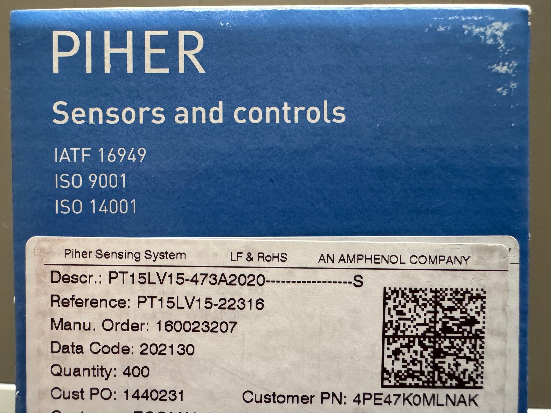 PT15LV15-473A2020 product photo 1