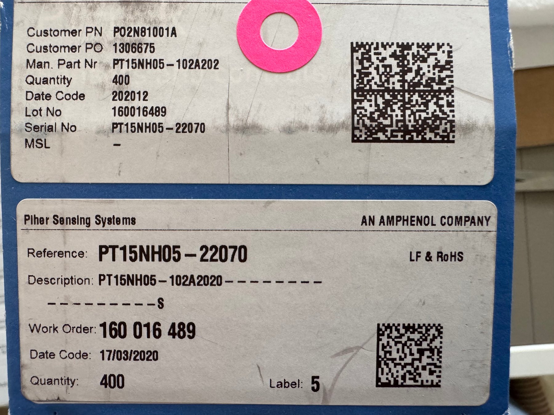PT15NH05-102A2020 product photo 1