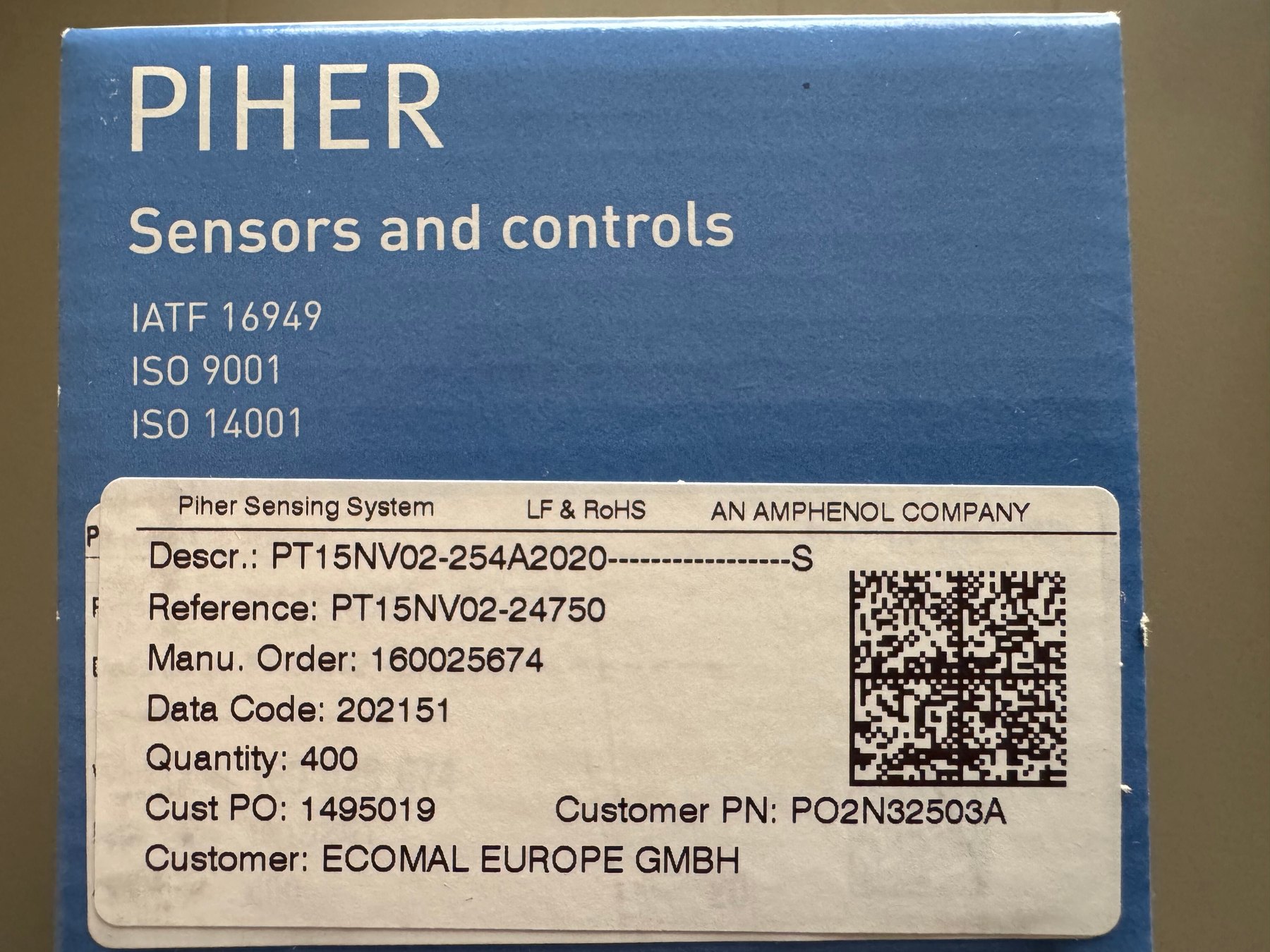 PT15NV02-254A2020 product photo 2