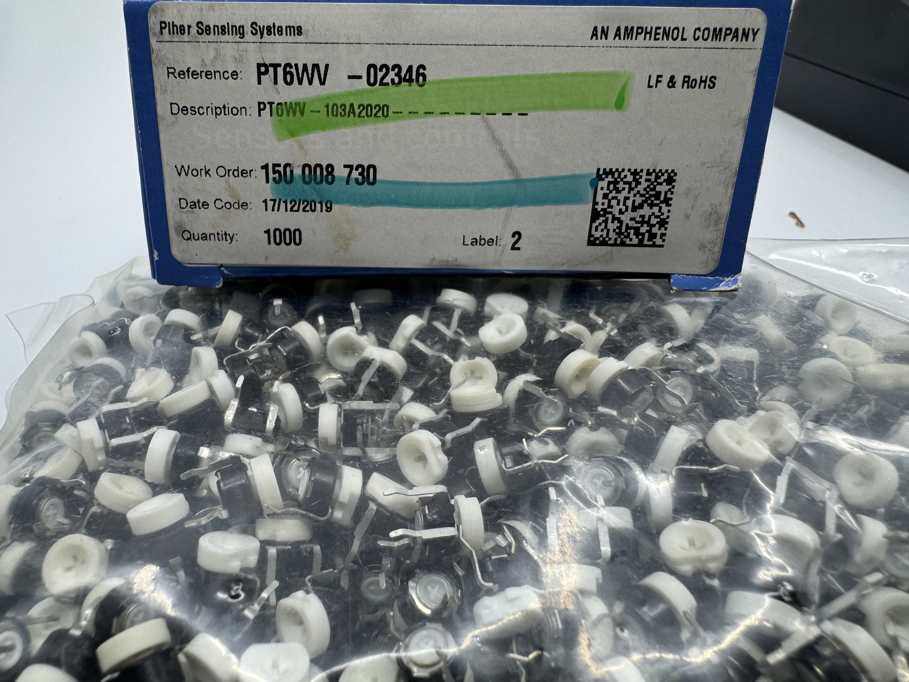 PT6WV-103A2020 product photo 1