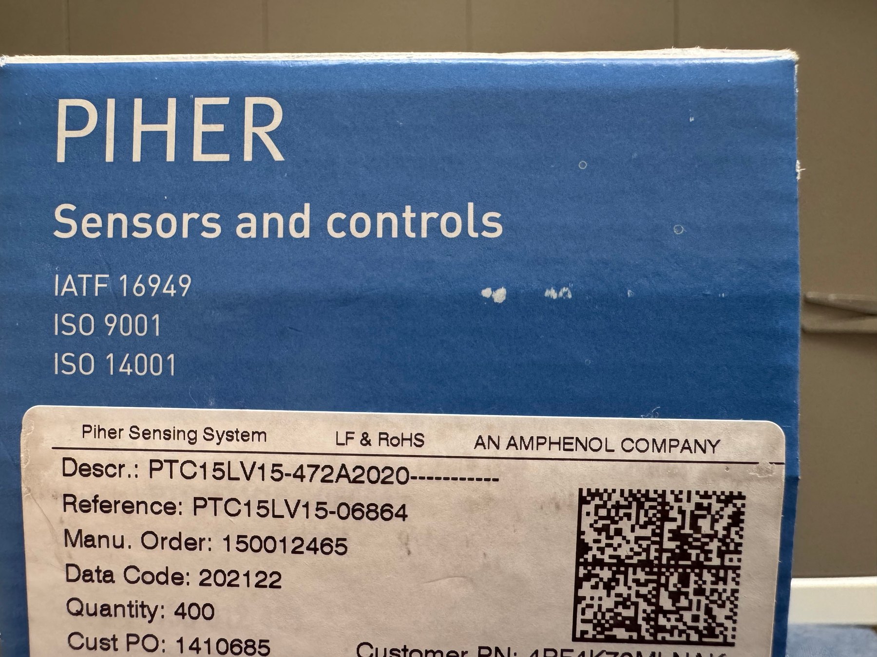 PTC15LV15-472A2020 product photo 2
