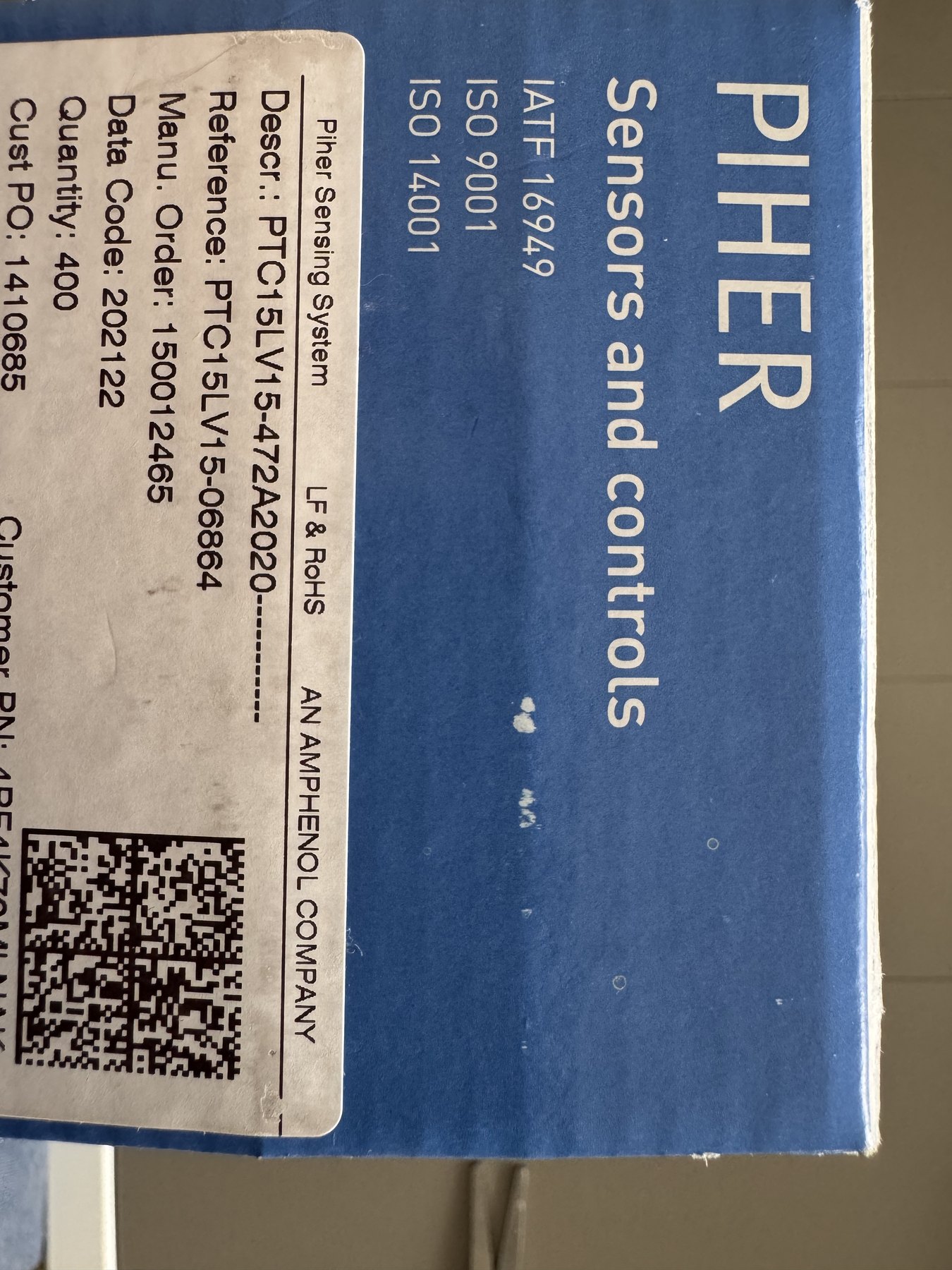 PTC15LV15-472A2020 product photo 6