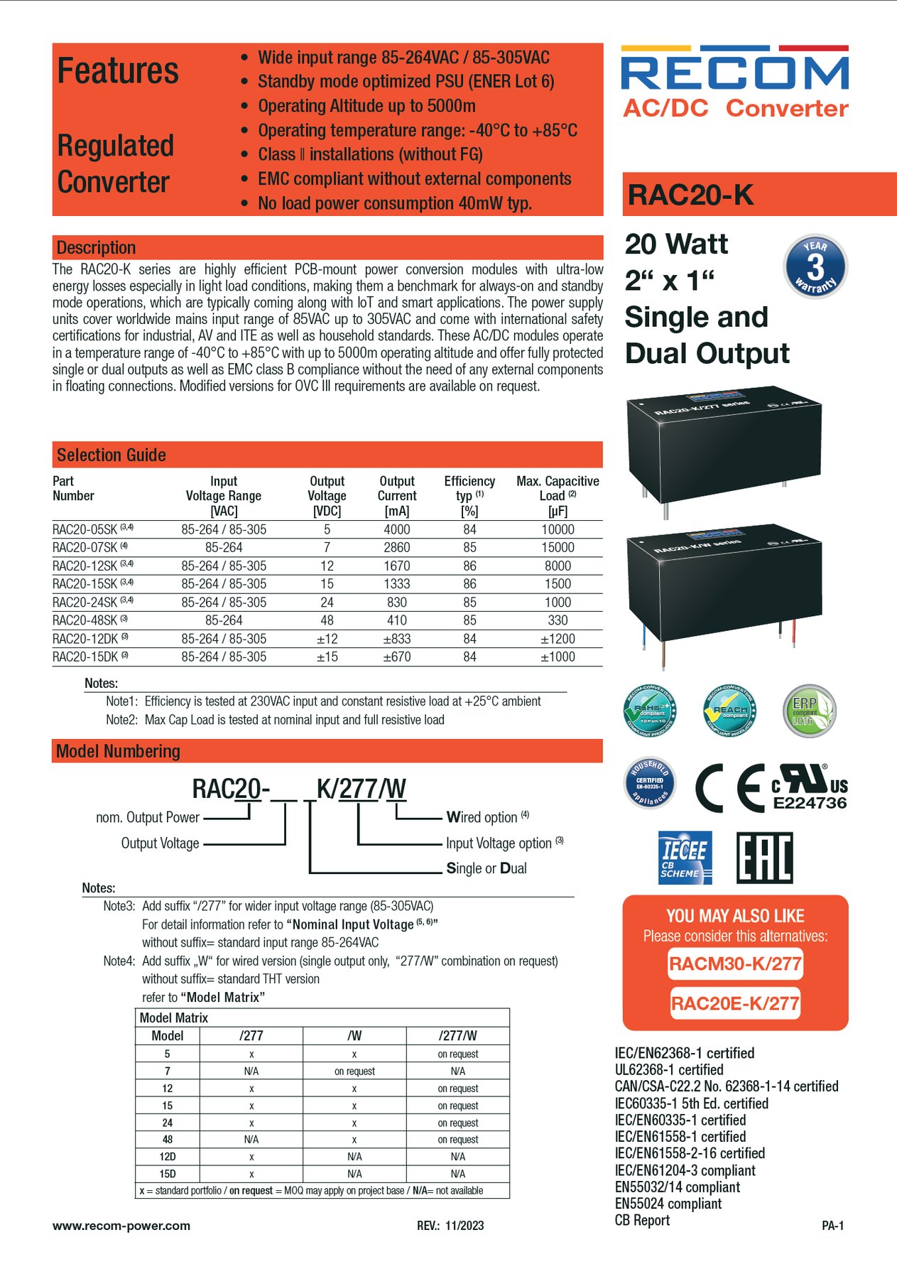RAC20-12SK product photo 29