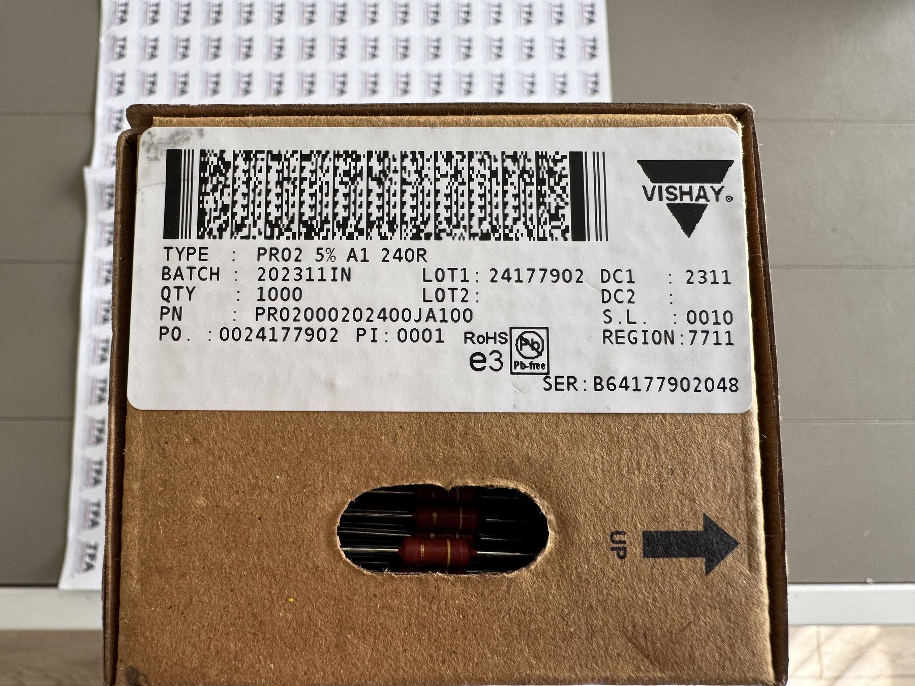 RESISTOR ALUMINUM HOUSE AND POWER MIX product photo 1061