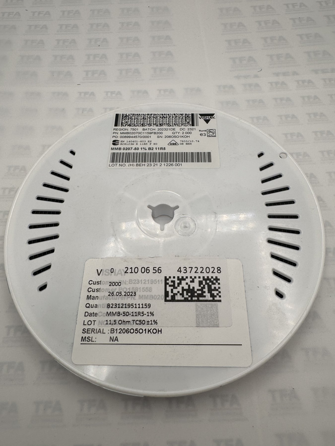 RESISTOR ALUMINUM HOUSE AND POWER MIX product photo 107