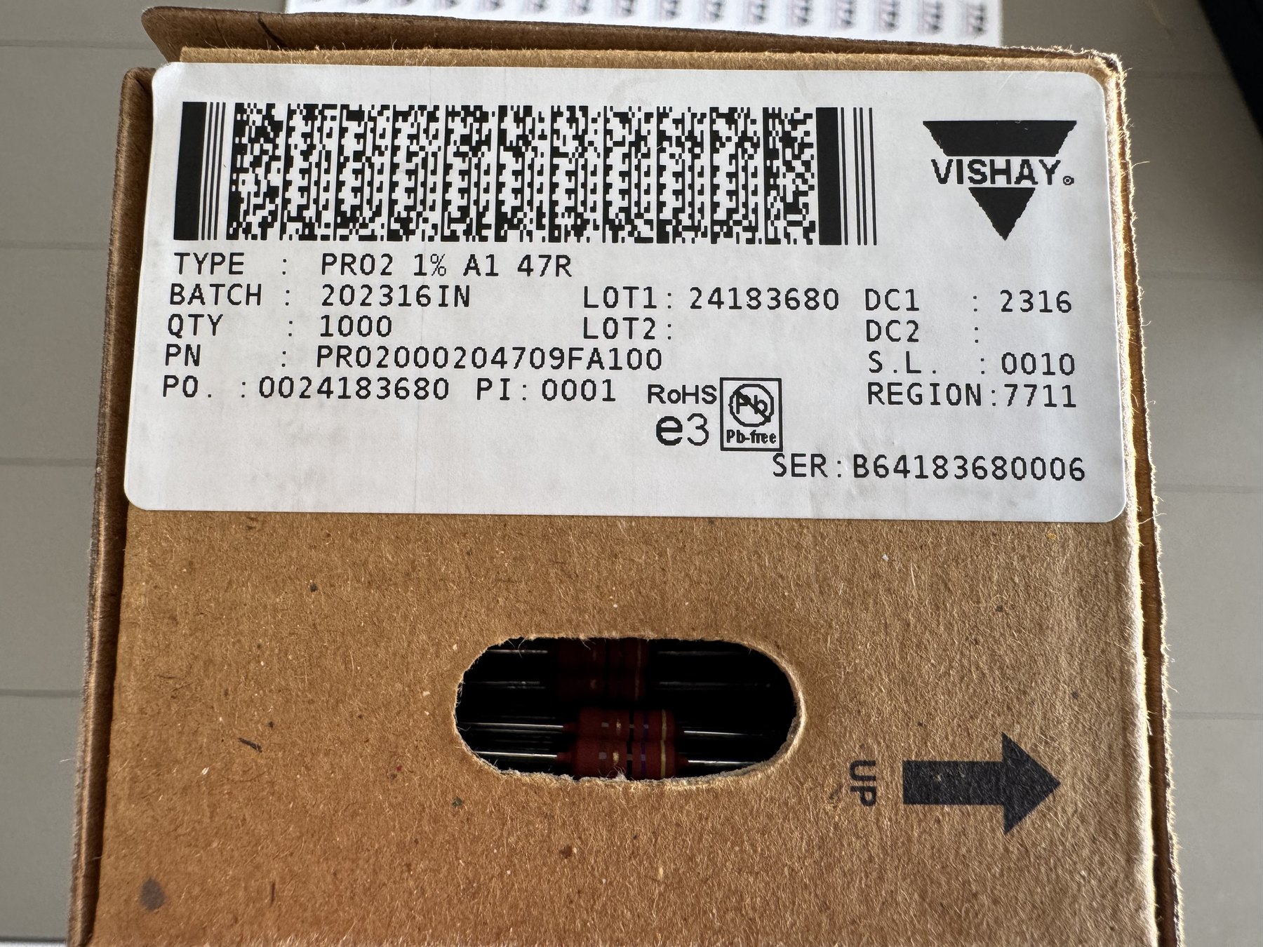 RESISTOR ALUMINUM HOUSE AND POWER MIX product photo 1077