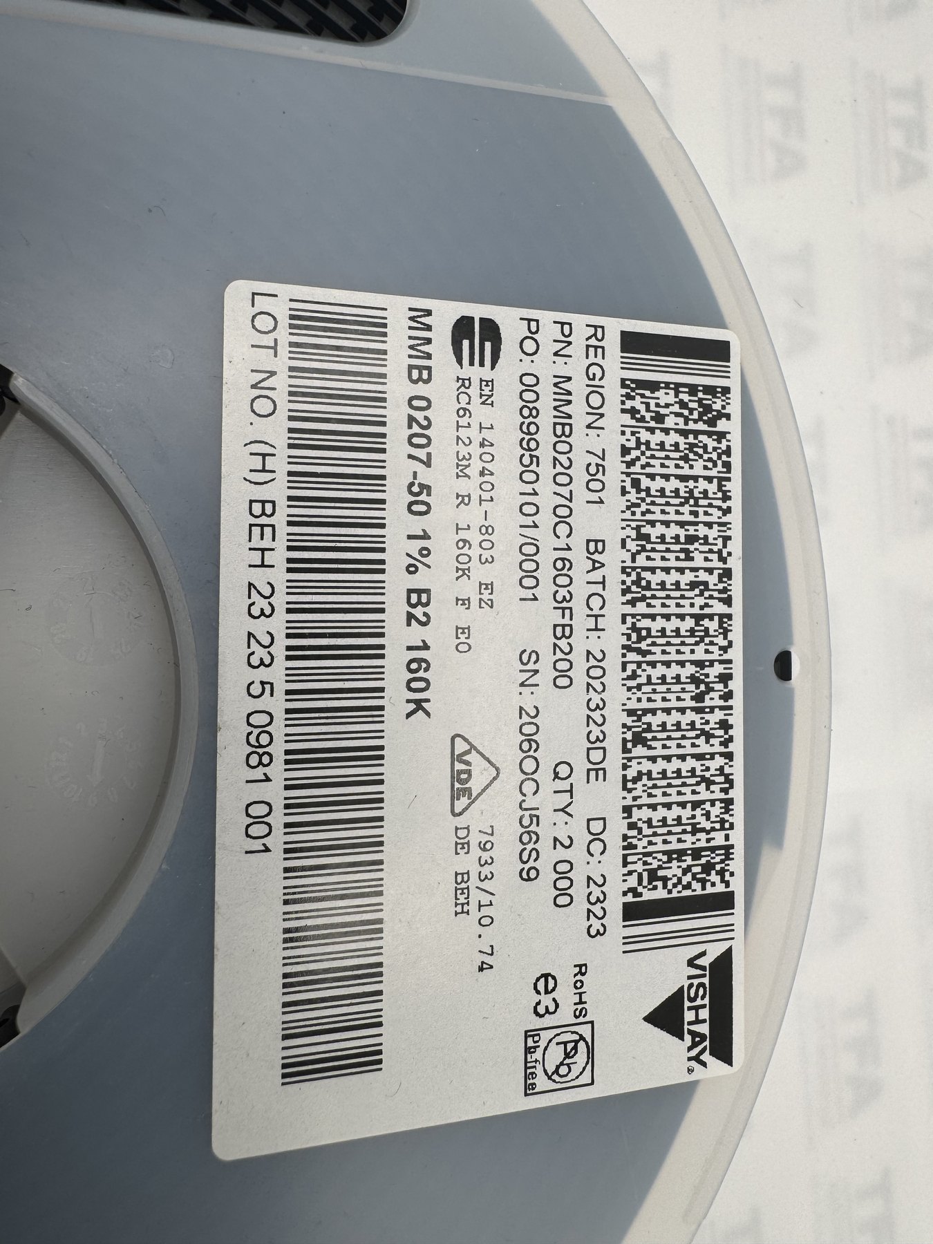 RESISTOR ALUMINUM HOUSE AND POWER MIX product photo 111