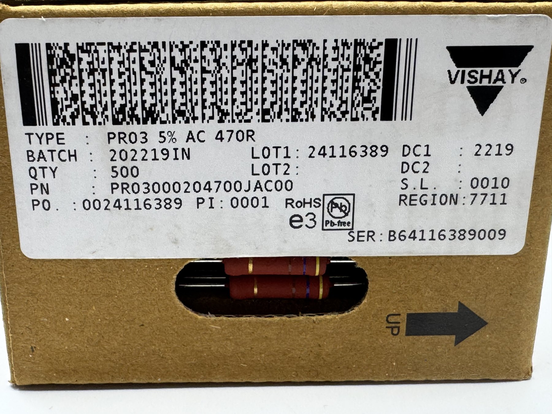 RESISTOR ALUMINUM HOUSE AND POWER MIX product photo 15