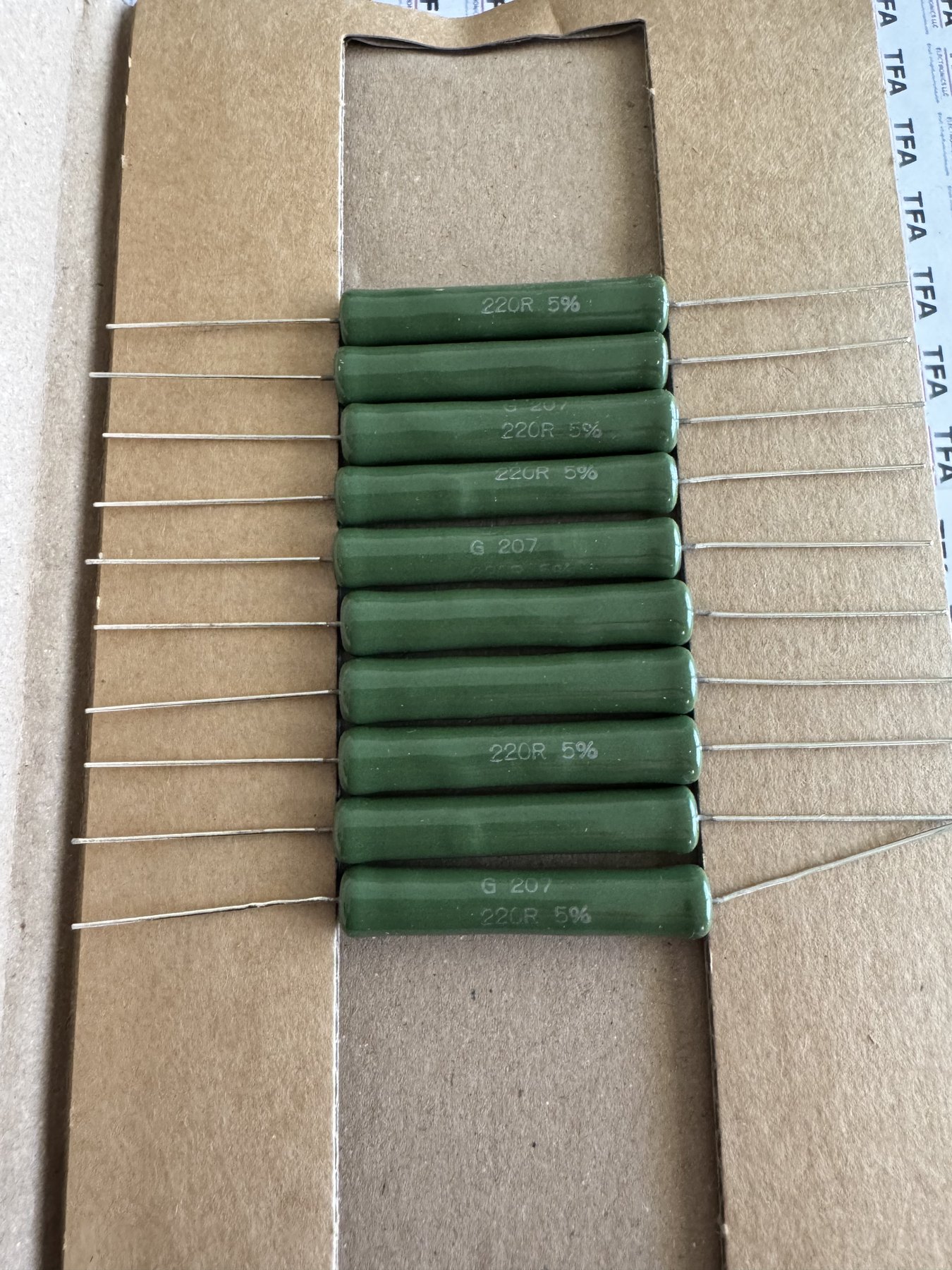 RESISTOR ALUMINUM HOUSE AND POWER MIX product photo 229