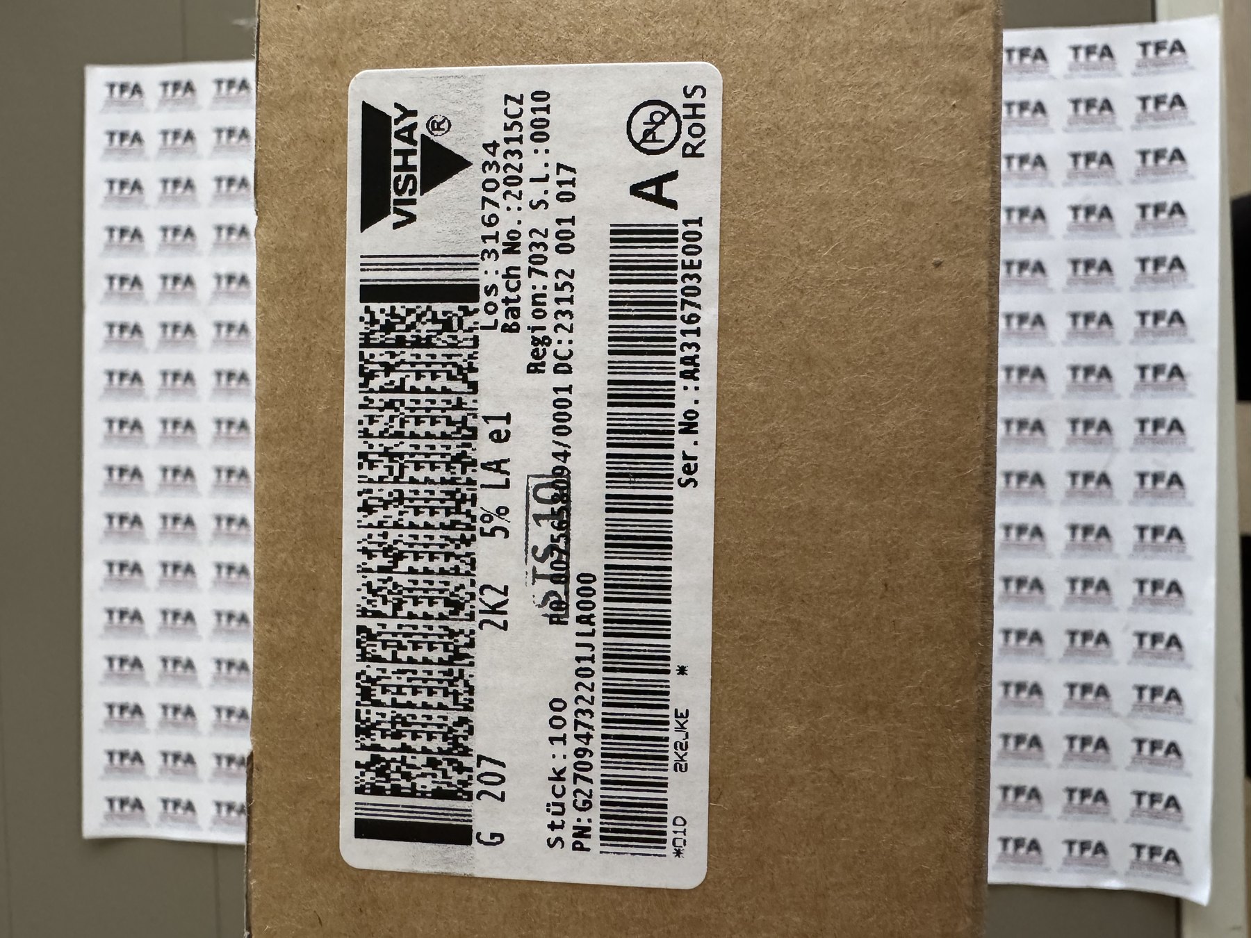 RESISTOR ALUMINUM HOUSE AND POWER MIX product photo 241
