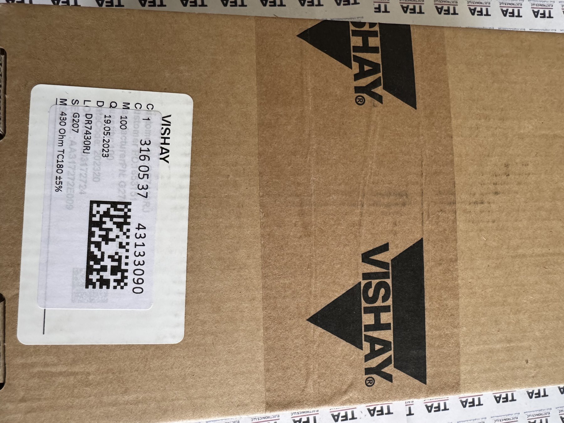 RESISTOR ALUMINUM HOUSE AND POWER MIX product photo 260