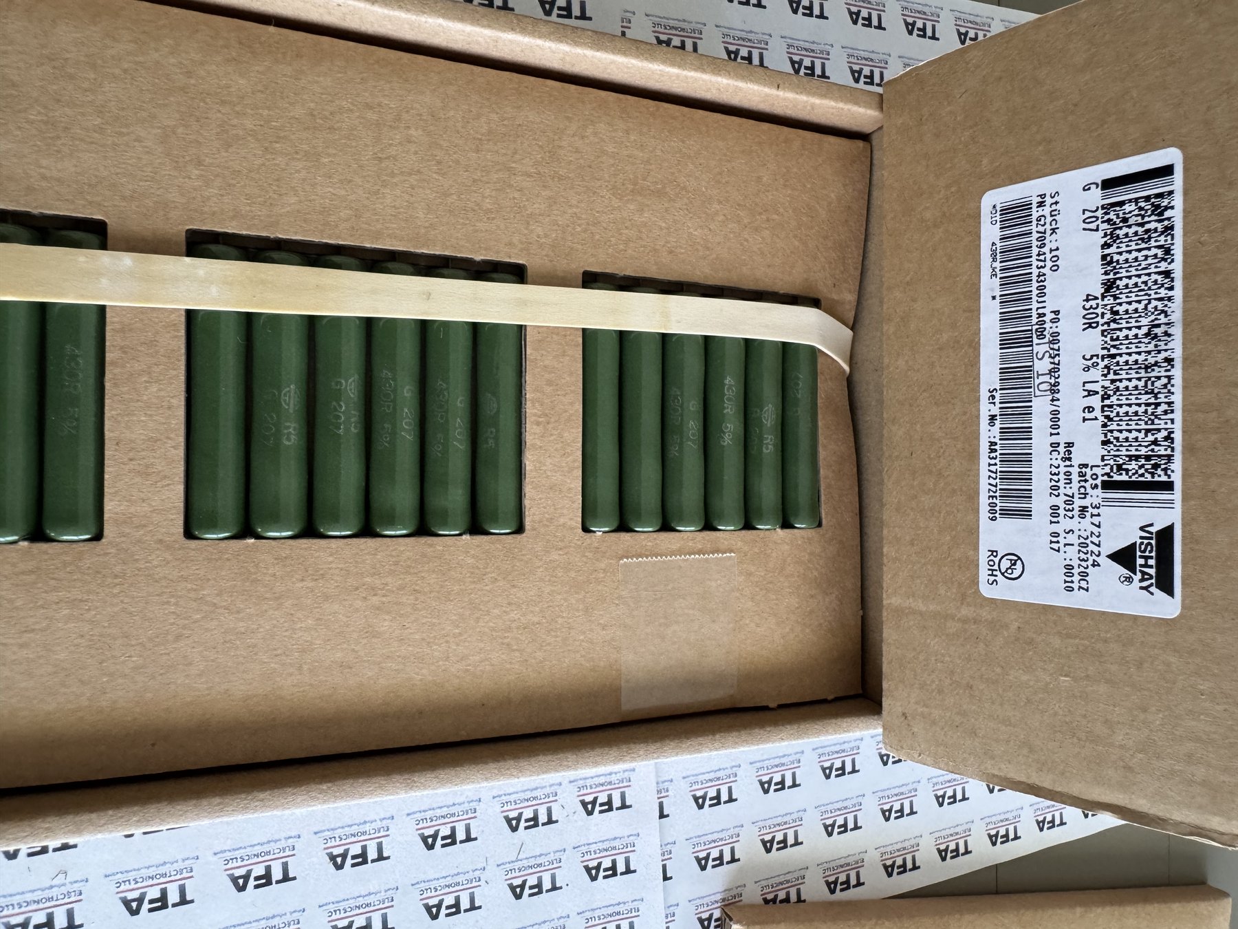 RESISTOR ALUMINUM HOUSE AND POWER MIX product photo 264