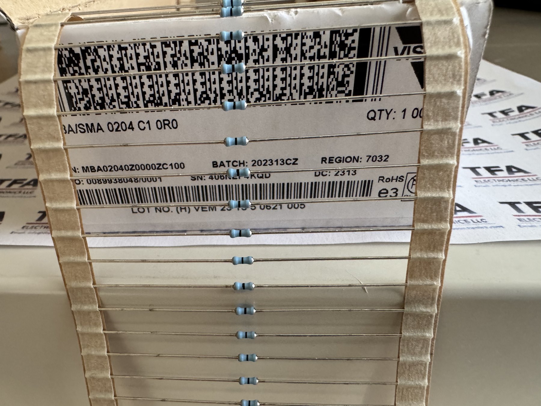 RESISTOR ALUMINUM HOUSE AND POWER MIX product photo 321