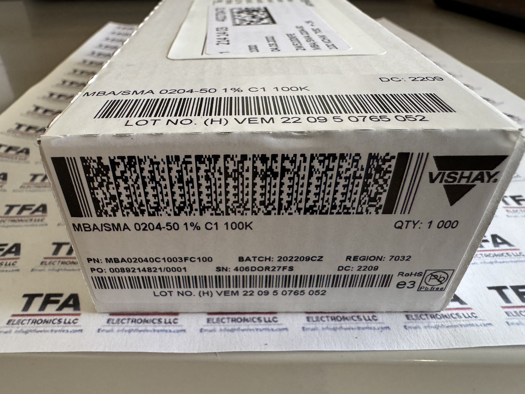 RESISTOR ALUMINUM HOUSE AND POWER MIX product photo 325