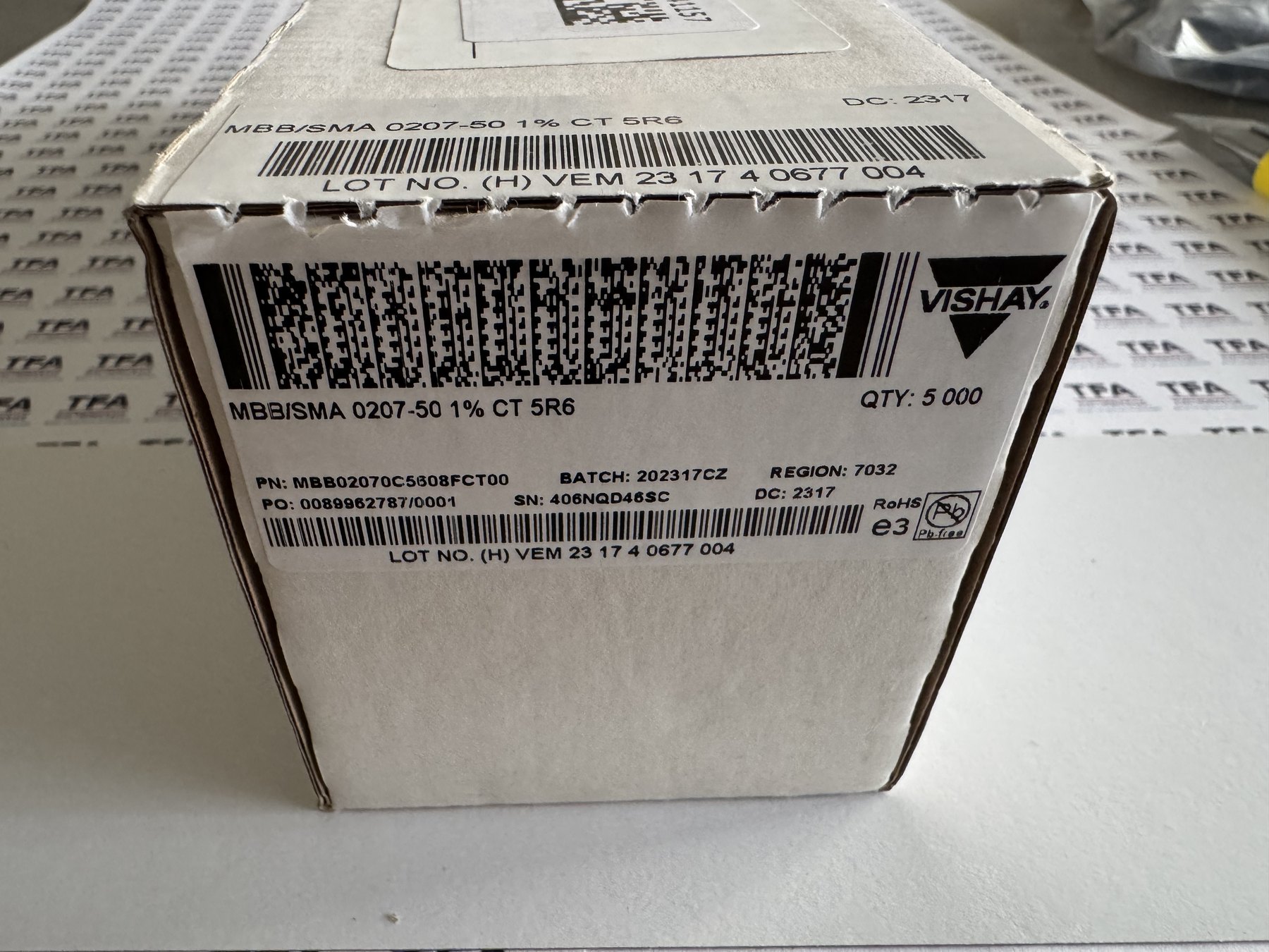 RESISTOR ALUMINUM HOUSE AND POWER MIX product photo 353