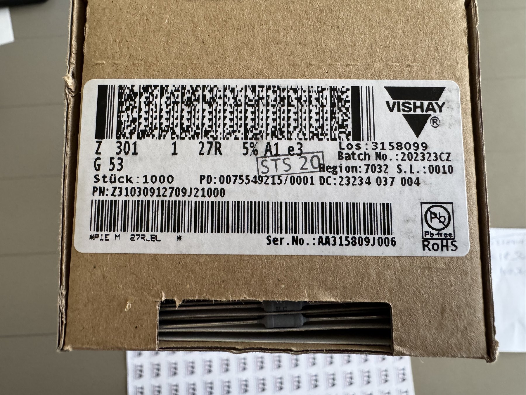 RESISTOR ALUMINUM HOUSE AND POWER MIX product photo 408