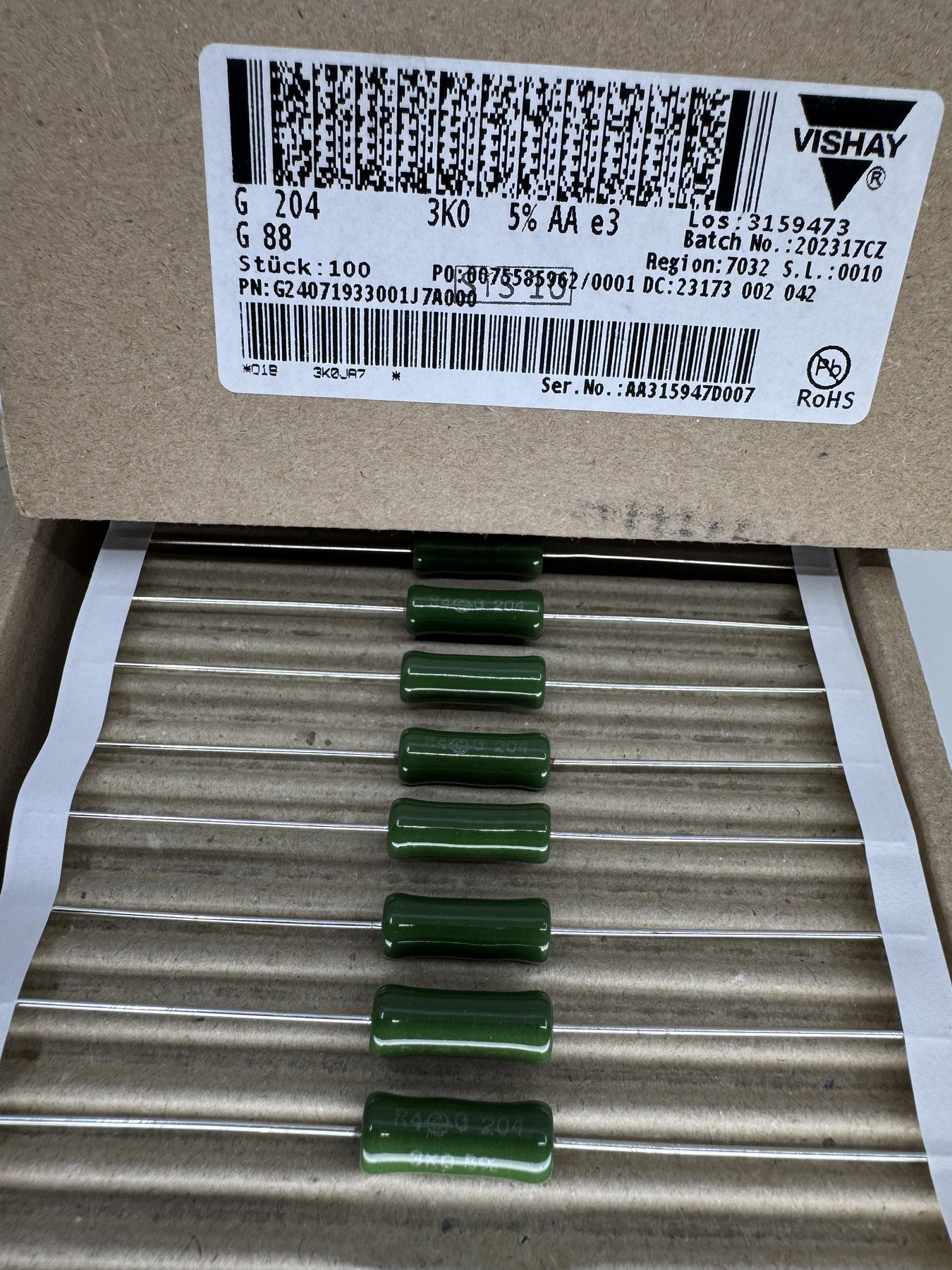 RESISTOR ALUMINUM HOUSE AND POWER MIX product photo 41